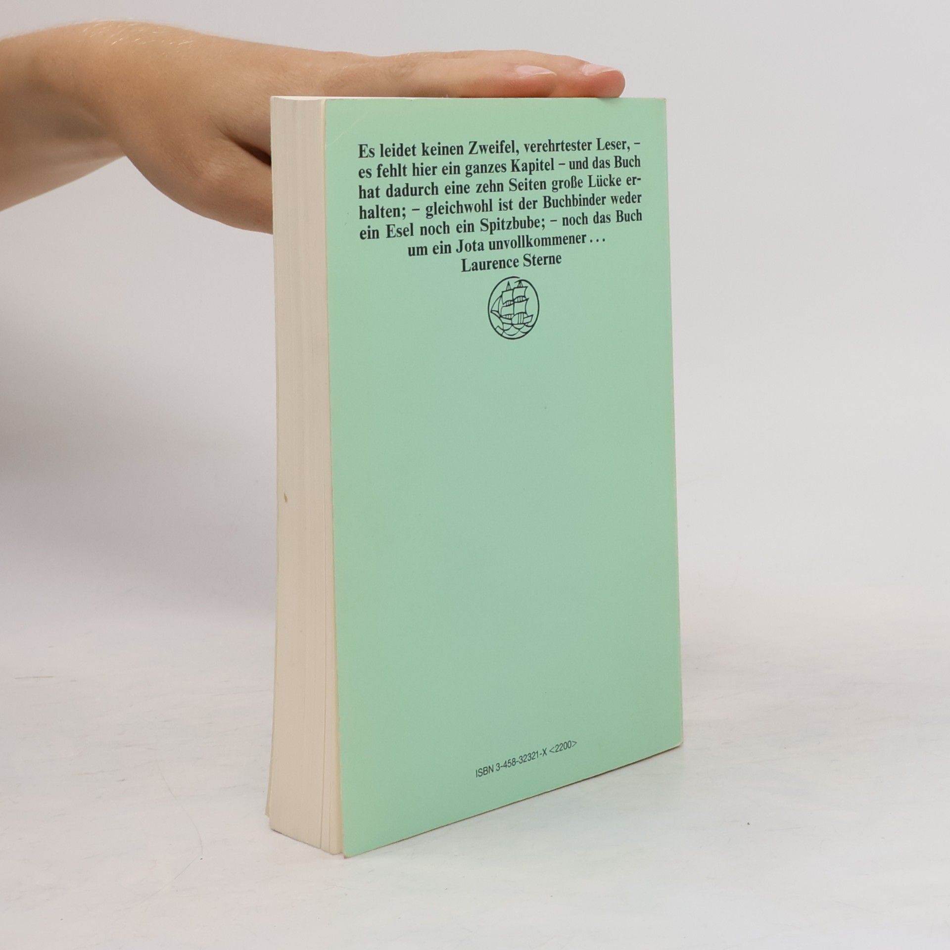 Laurence Sterne Leben und Meinungen von Tristram Shandy Gentleman