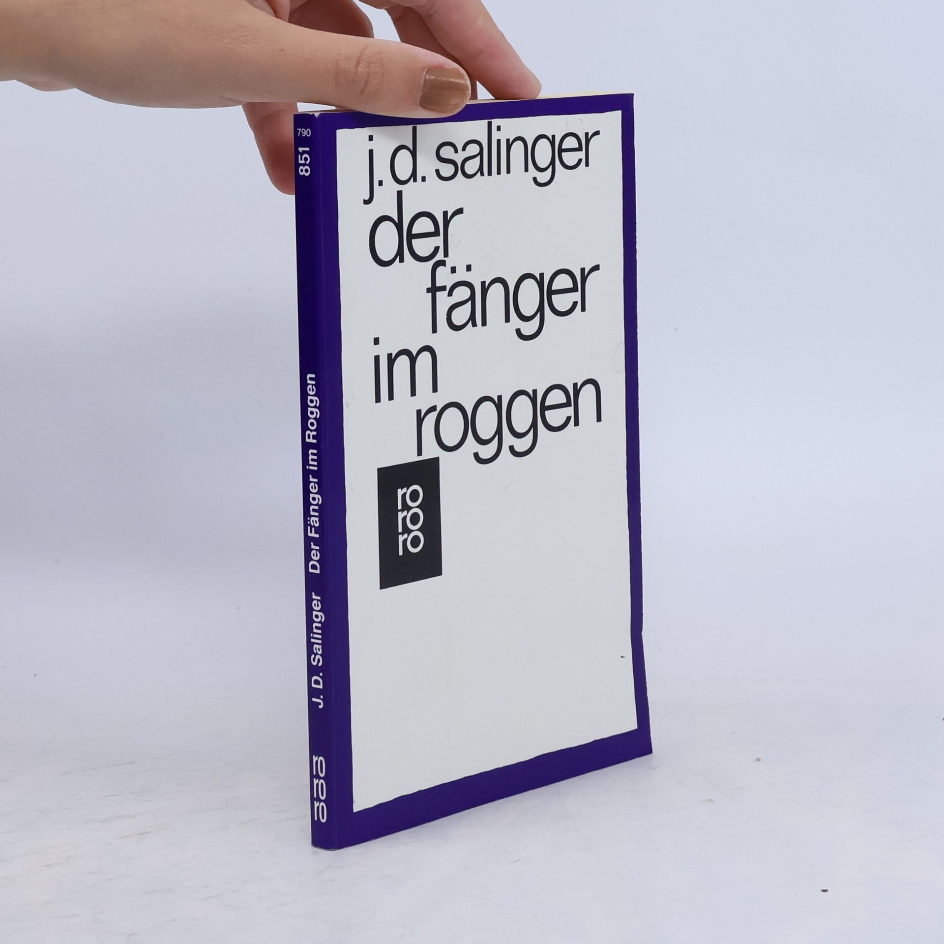 J. D. Salinger Der Fänger im Roggen