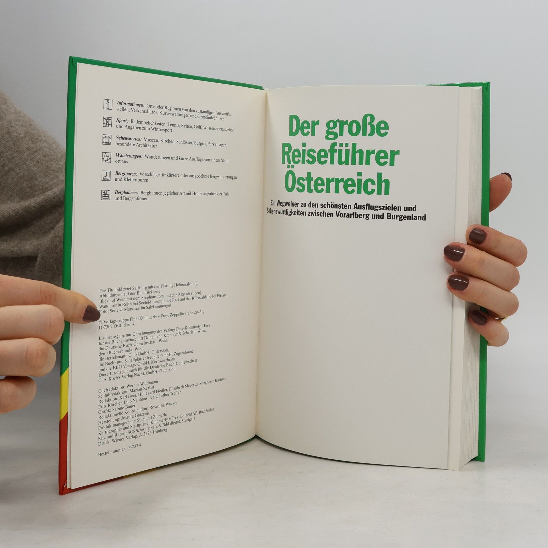 Kolektiv autorů Der große Reiseführer Österreich