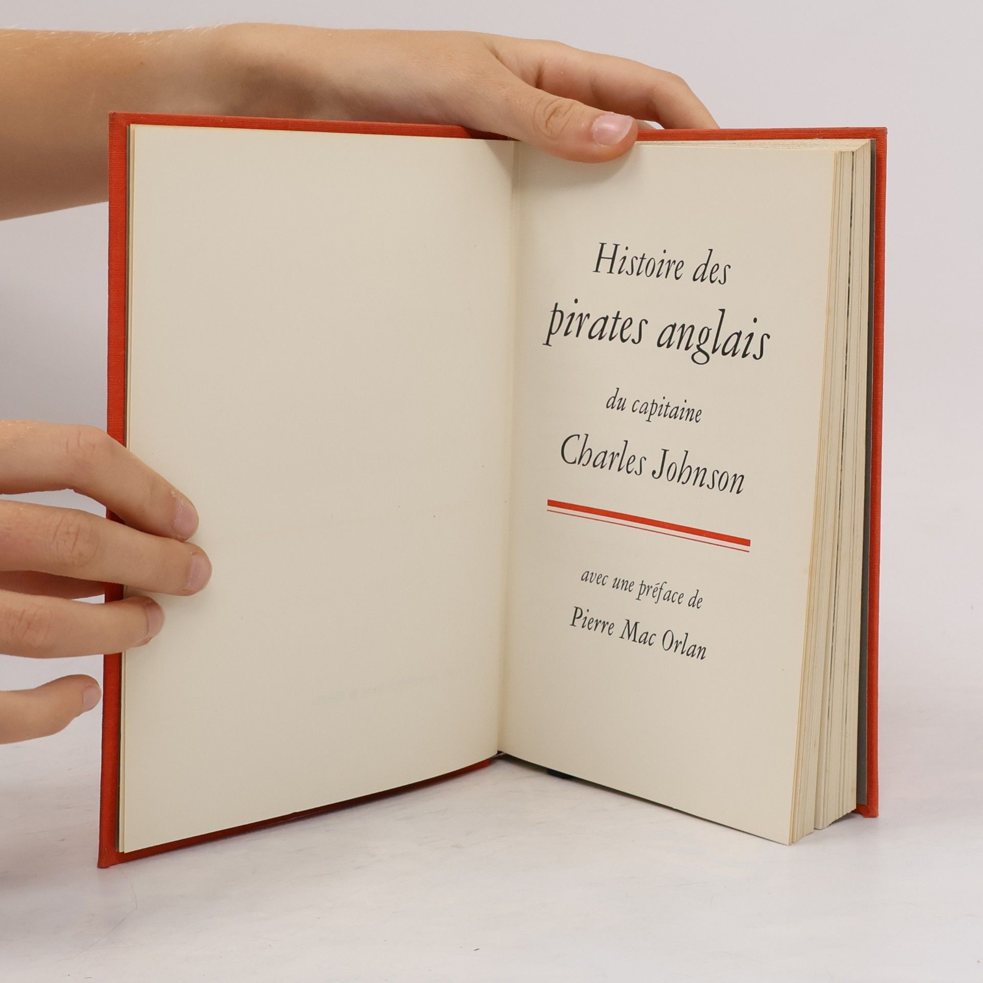 Charles Johnson Histoire des pirates anglais