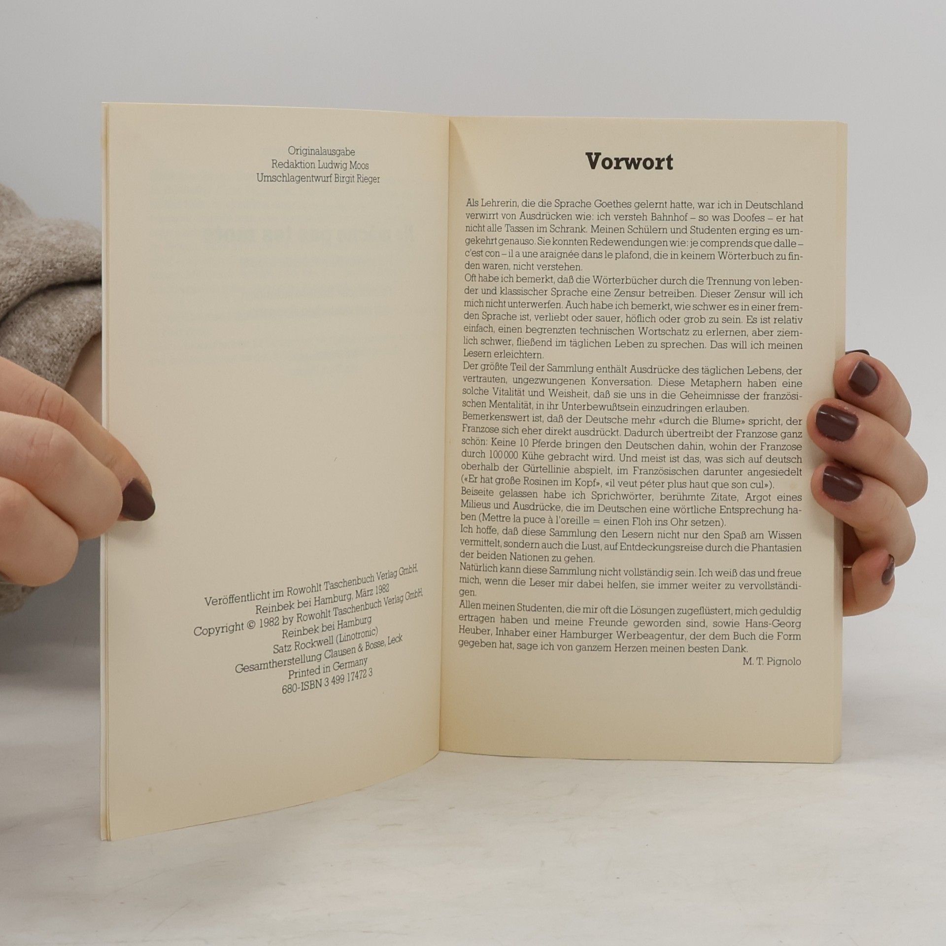 Marie-Thérèse Pignolo Ne mâche pas tes mots
