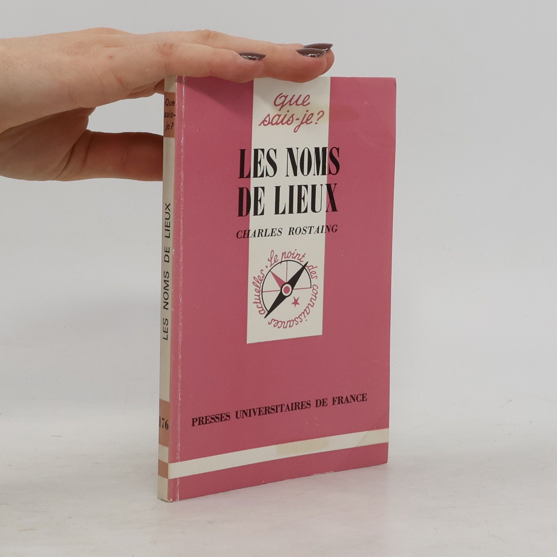 Charles Rostaing Les Noms de Lieux