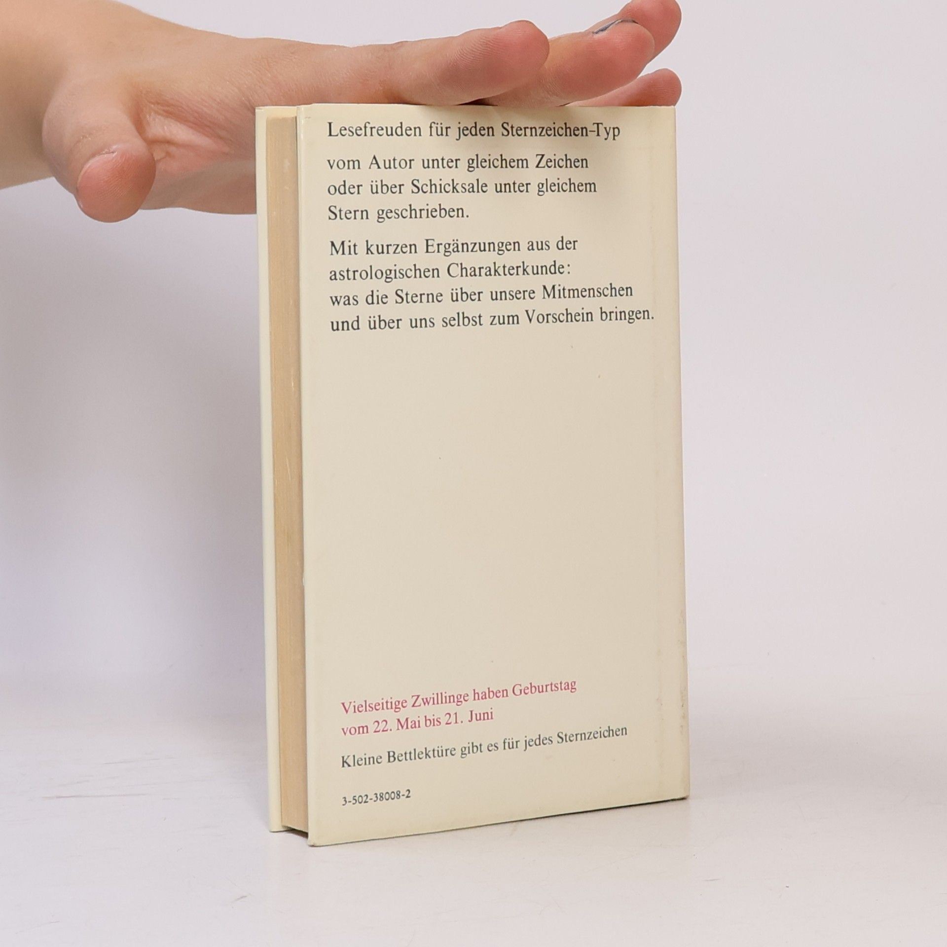 Autores varios Kleine Bettlektüre für den vielseitigen Zwilling