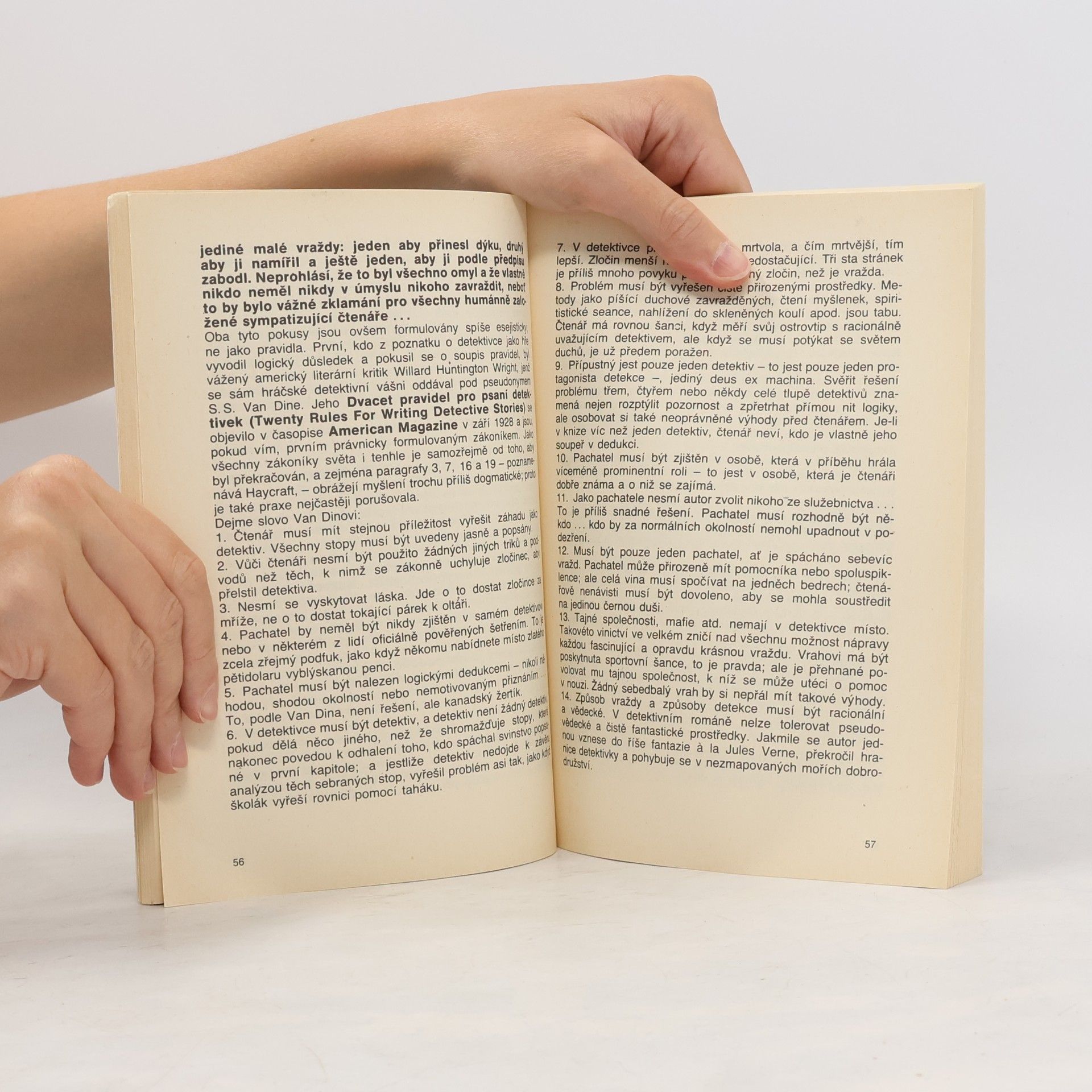 Josef Škvorecký Nápady čtenáře detektivek