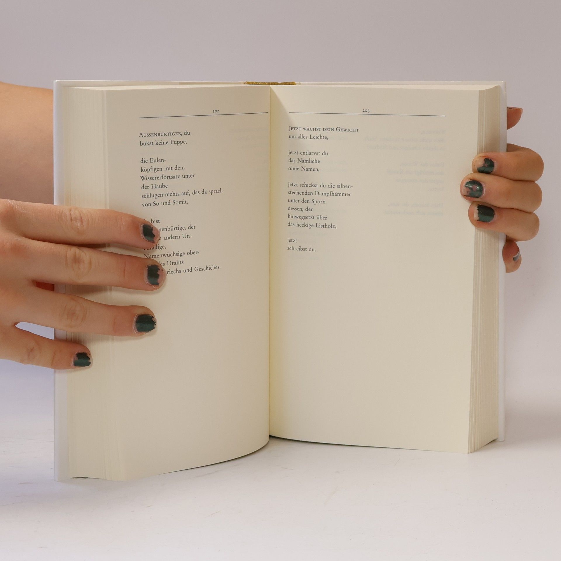 Paul Celan Gedichte aus dem Nachlaß