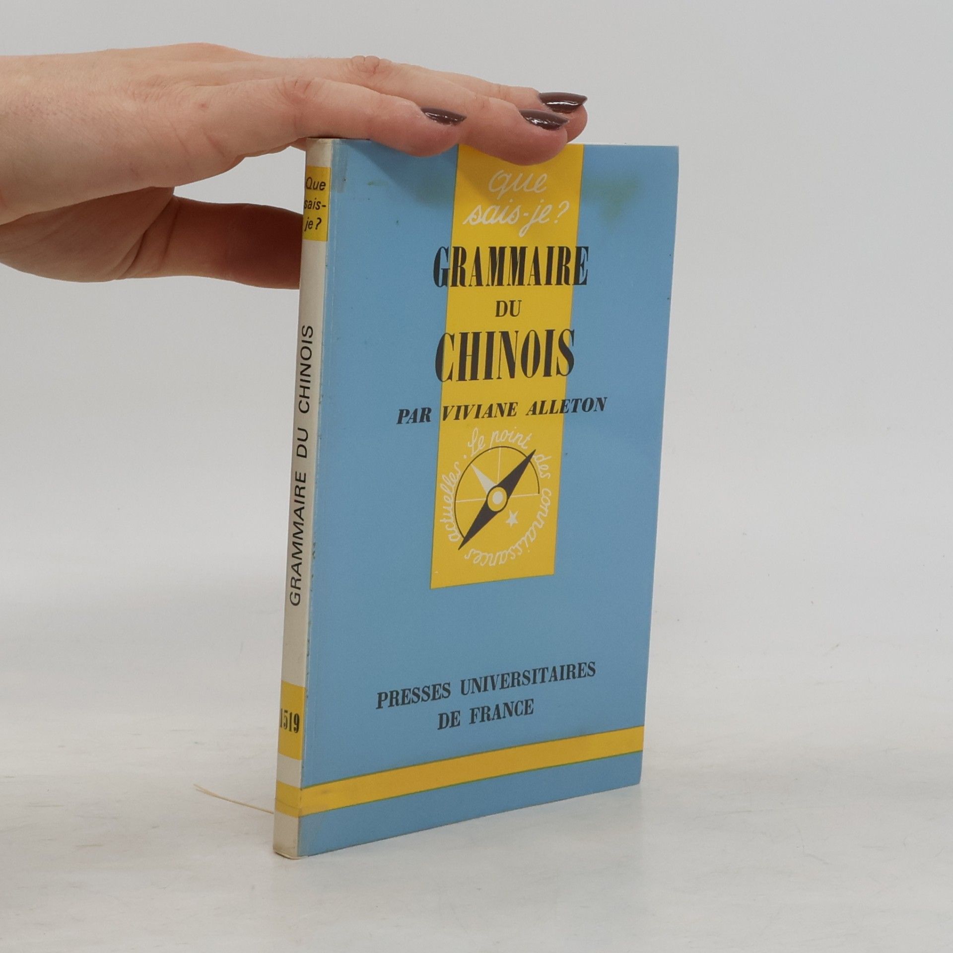 Vivance Alleton Grammaire du Chinois