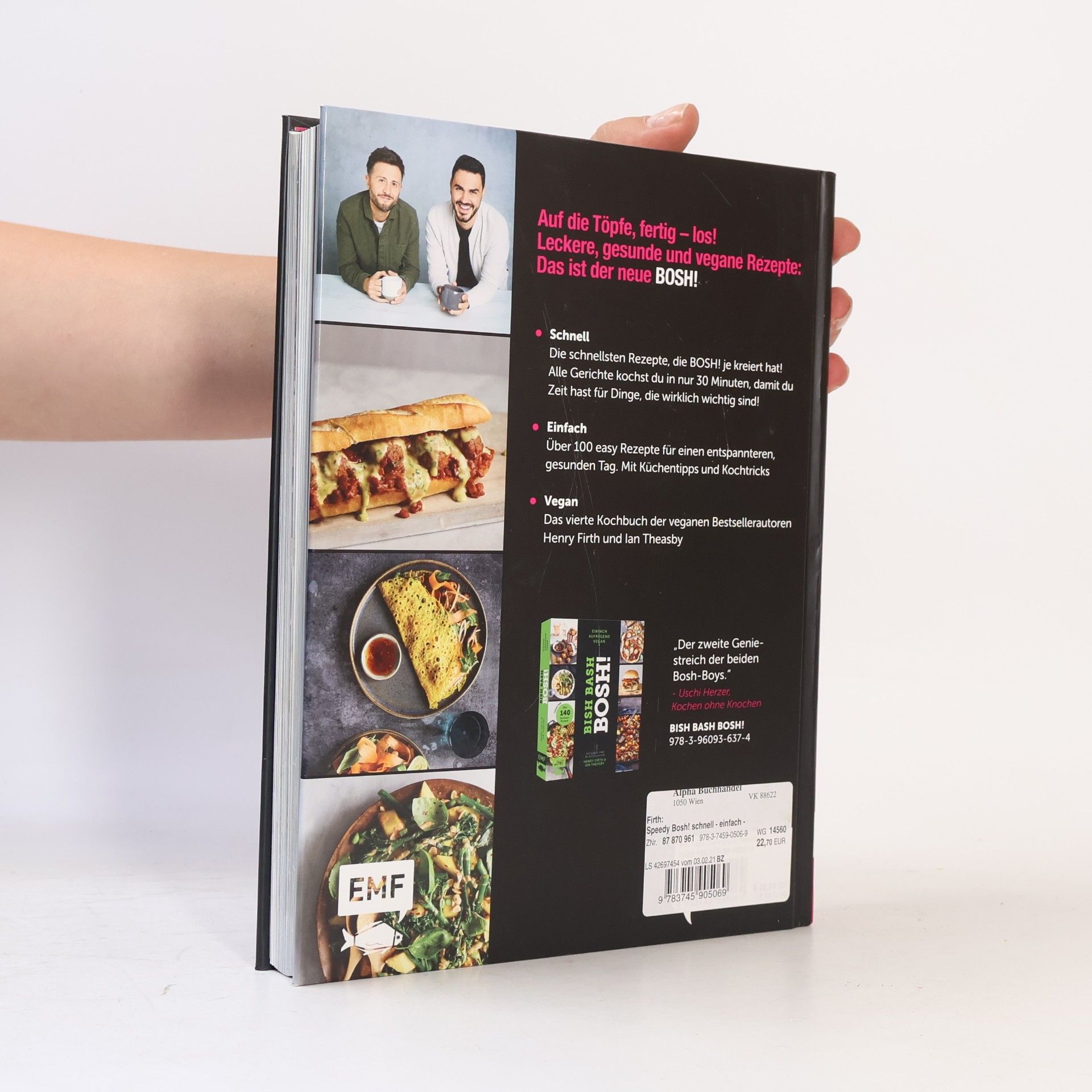 Henry Firth Speedy Bosh! schnell – einfach – vegan. Wow! Nur 30 Minuten kochen – über 100 Rezepte
