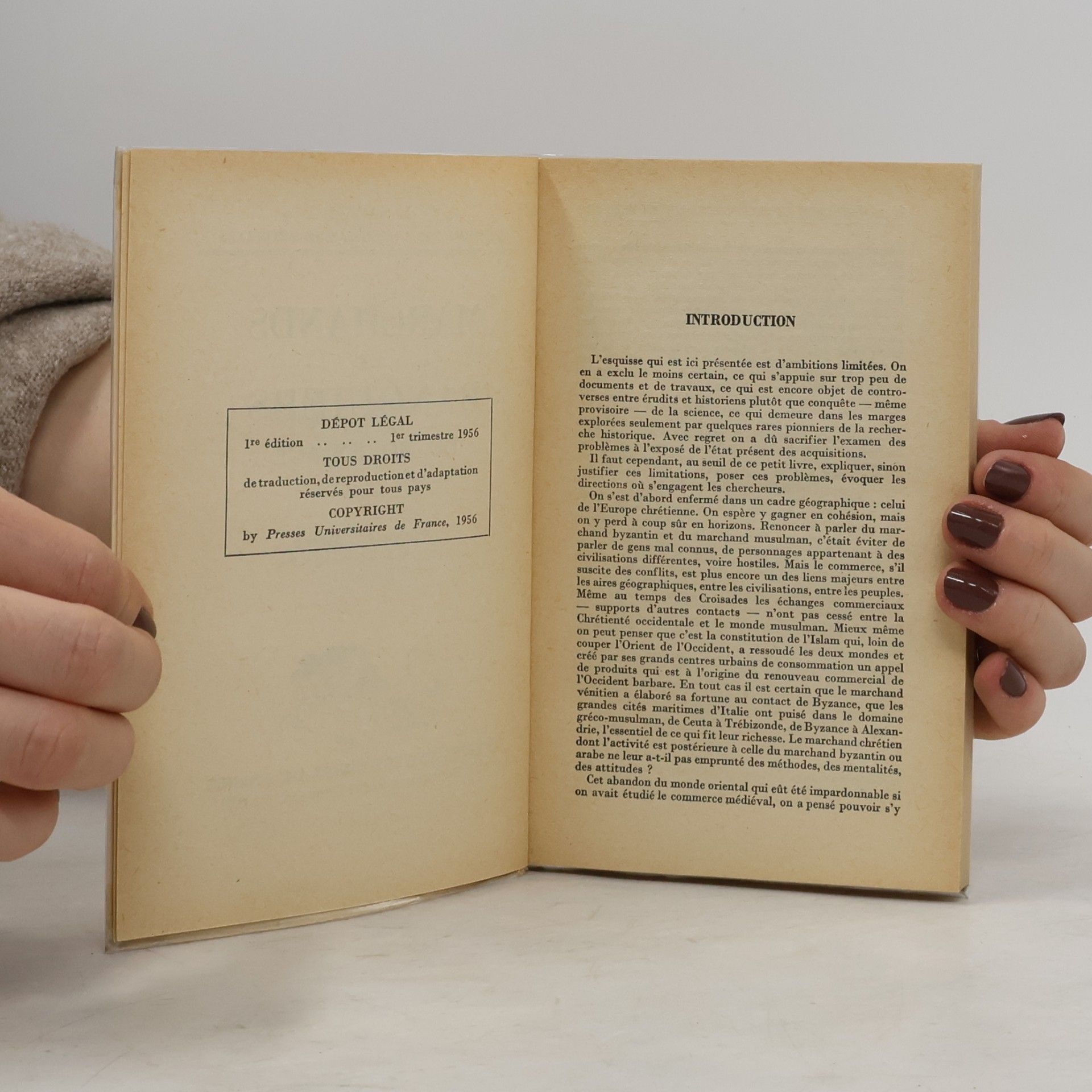 Jacques Le Goff Marchands et Banquiers du Moyen Age