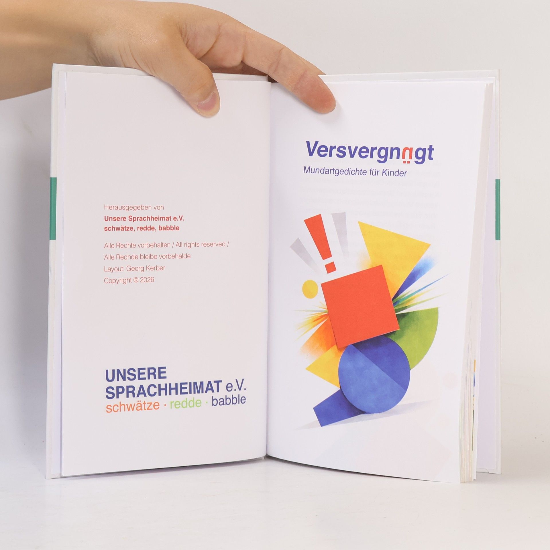kolektiv Versvergnügt: Mundartgedichte für Kinder