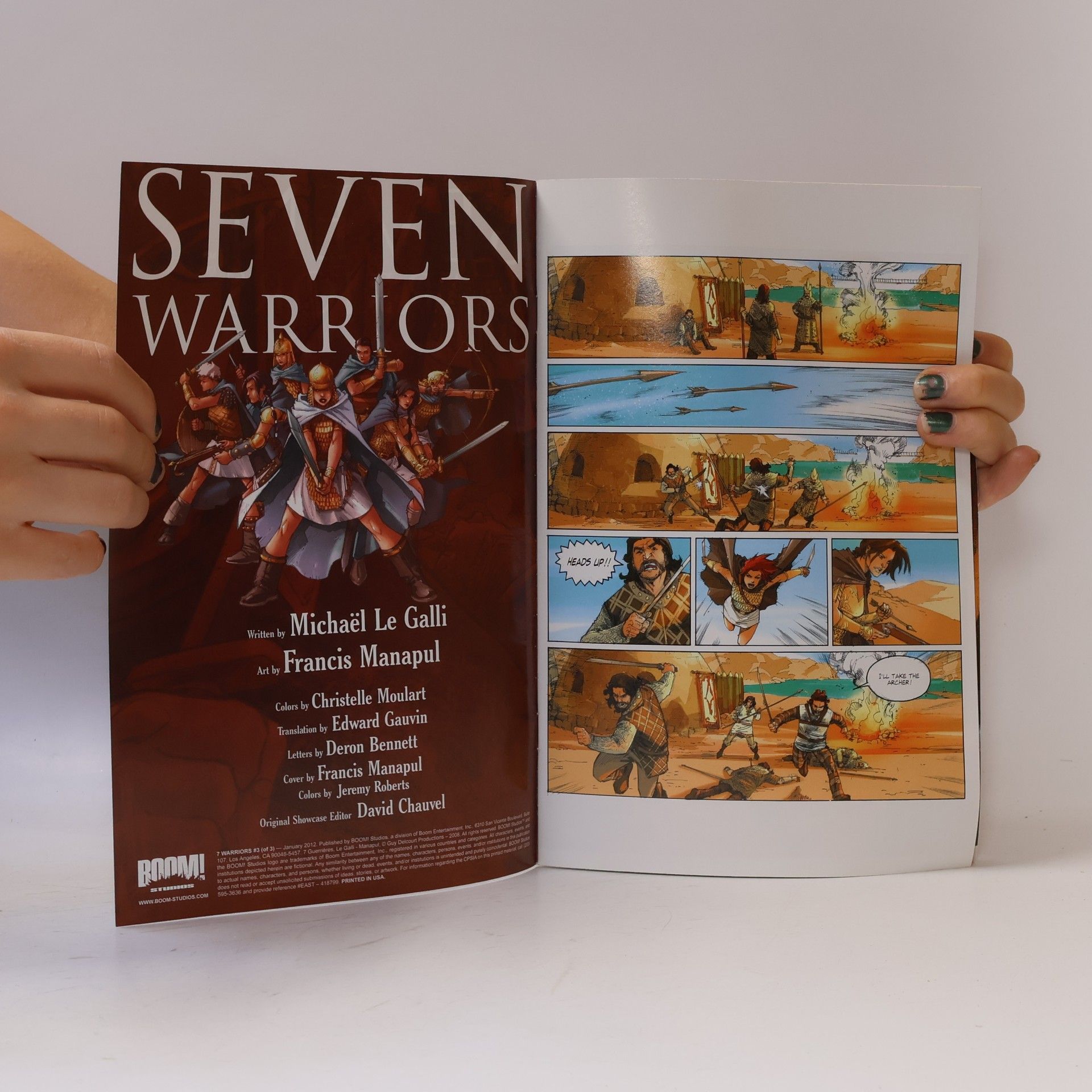 Various authors Seven Warriors 3/2012