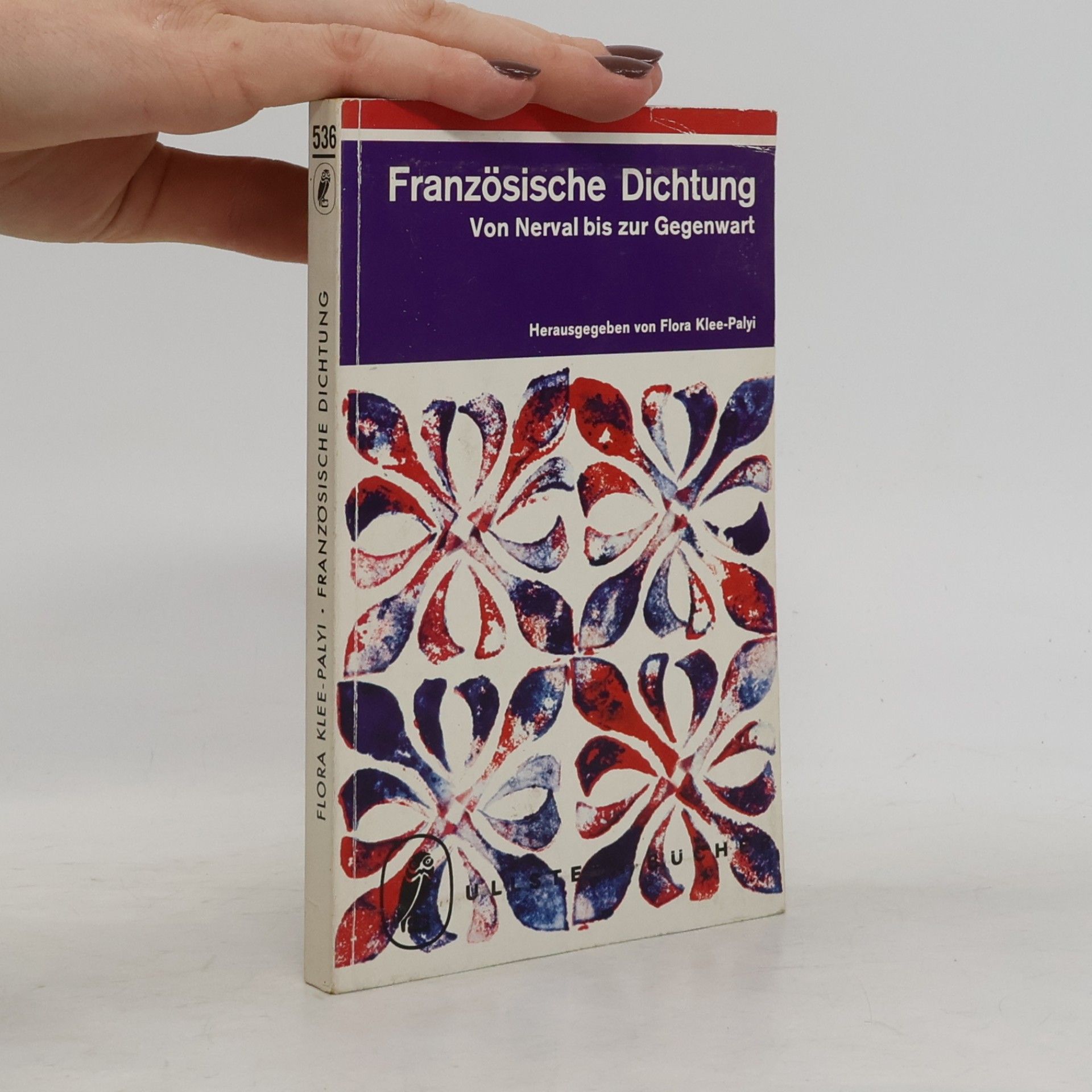 Flora Klee-Palyi Französische Dichtung von Nerval bis zur Gegenwart
