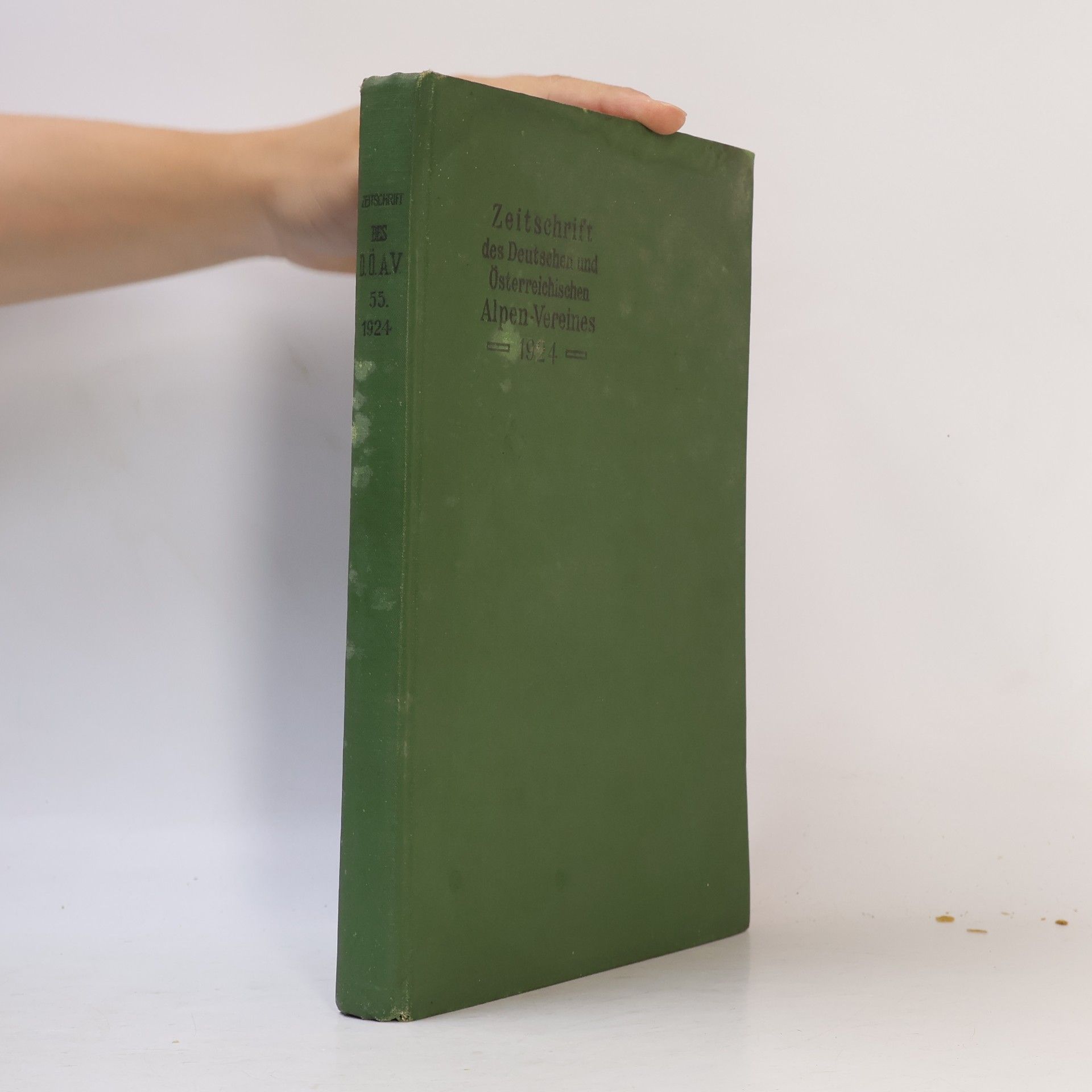 Hanns Barth Zeitschrift des Deutschen und Österreichischen Alpenvereins 55