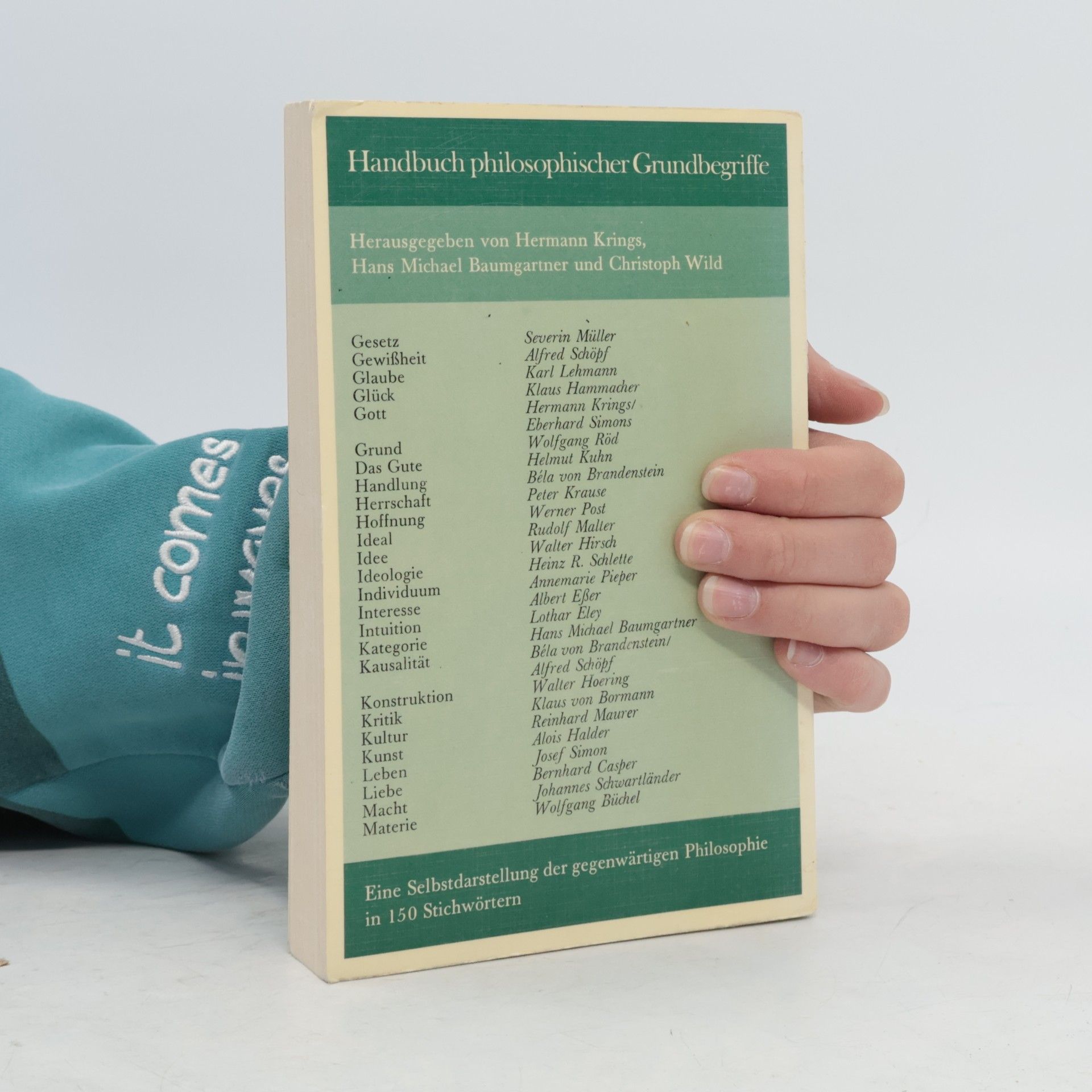 Hermann Krings Handbuch philosophischer Grundbegriffe 3
