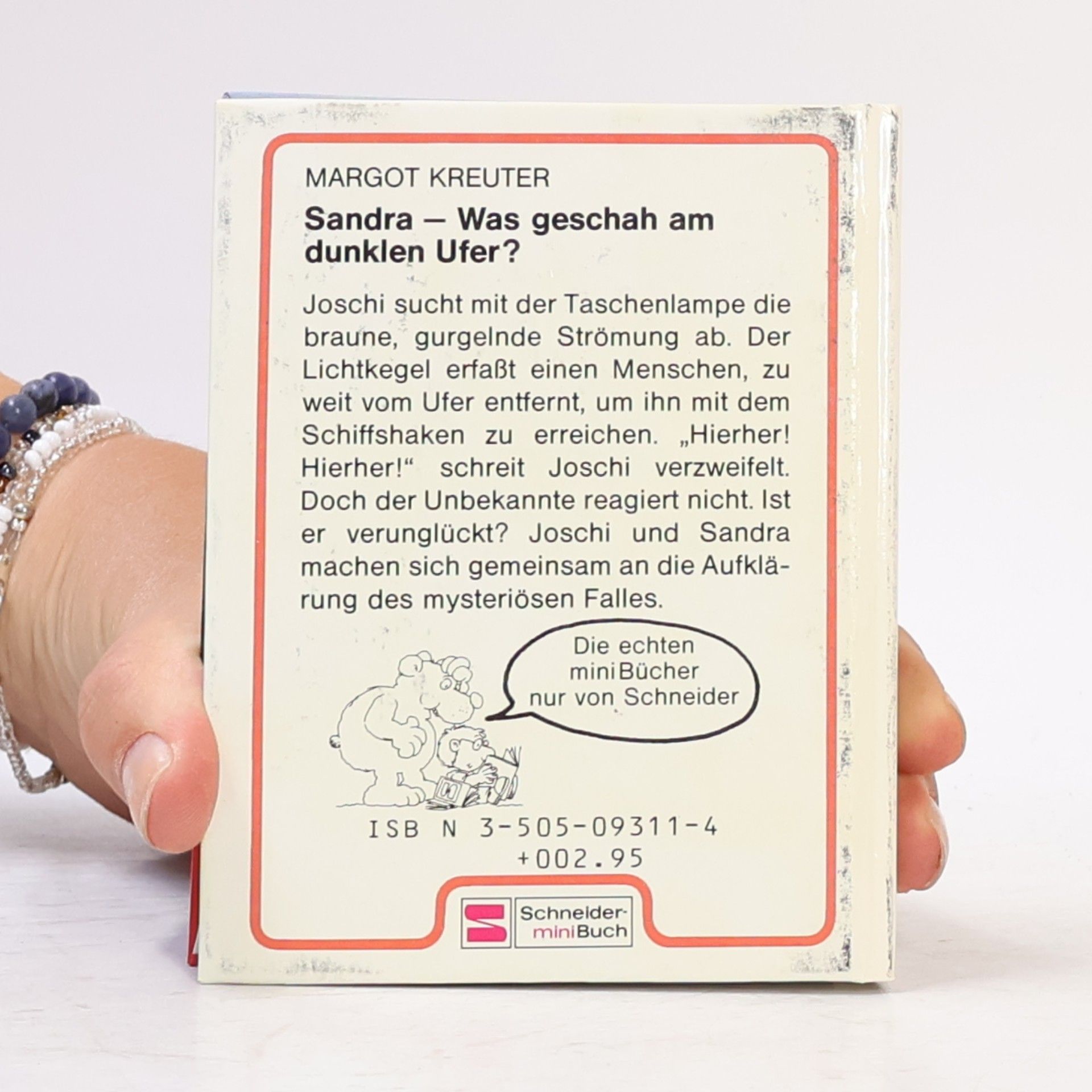 Margot Kreuter-Tränkel Schneider-miniBuch - 6: Sandra: Was geschah am dunklen Ufer? Ungekürzte Ausgabe