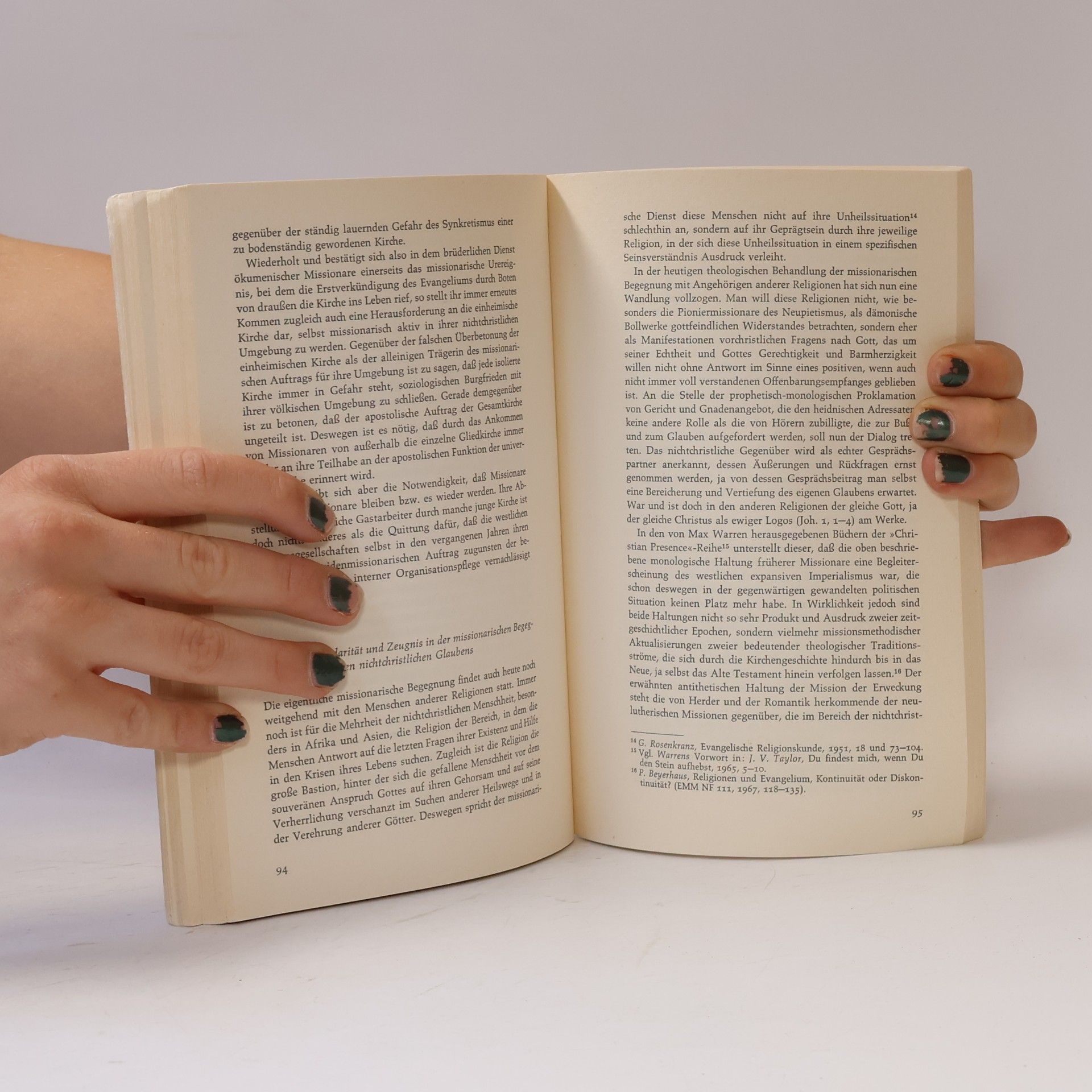 Peter Beyerhaus Allen Völkern zum Zeugnis. Biblisch-Theologische Besinnung zum Wesen der Mission