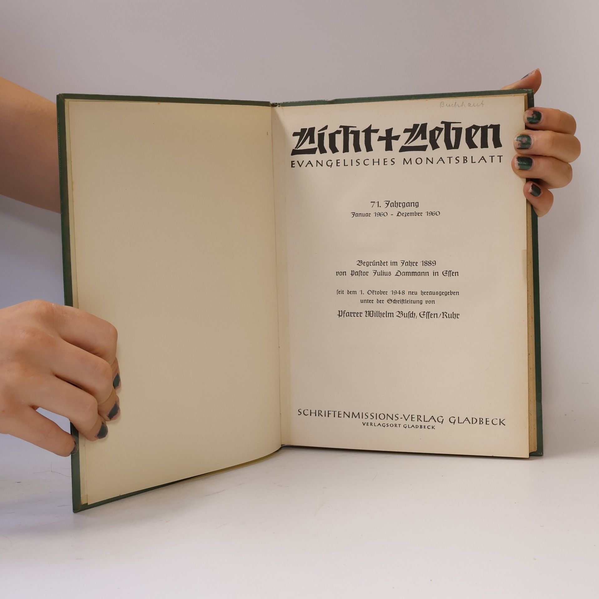Autorenkollektiv Licht & Leben 71. Jahrgang
