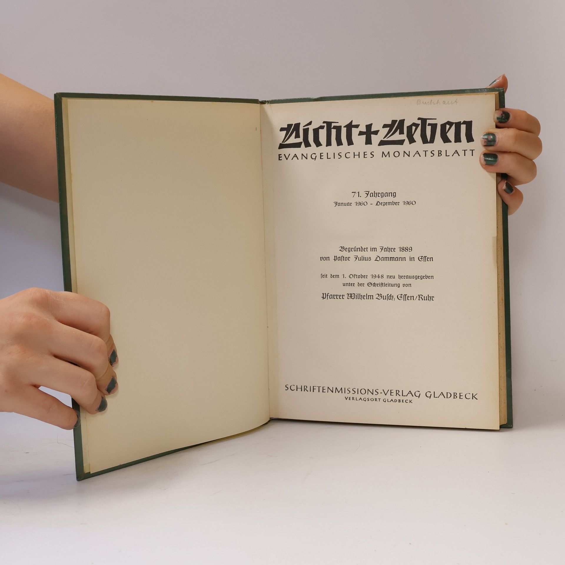 Autorenkollektiv Licht & Leben 71. Jahrgang