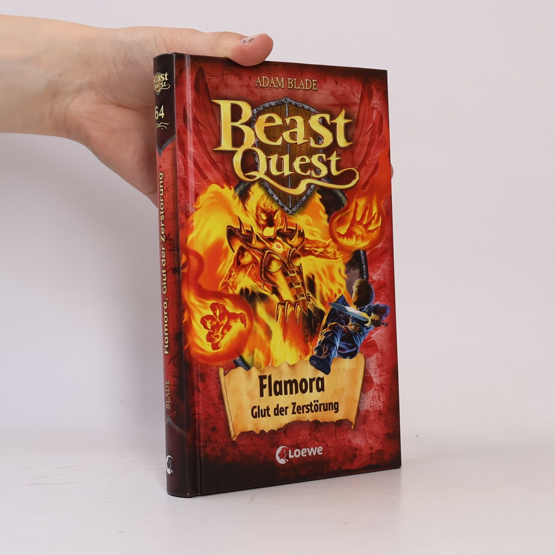Adam Blade Beast Quest (Band 64) - Flamora, Glut der Zerstörung
