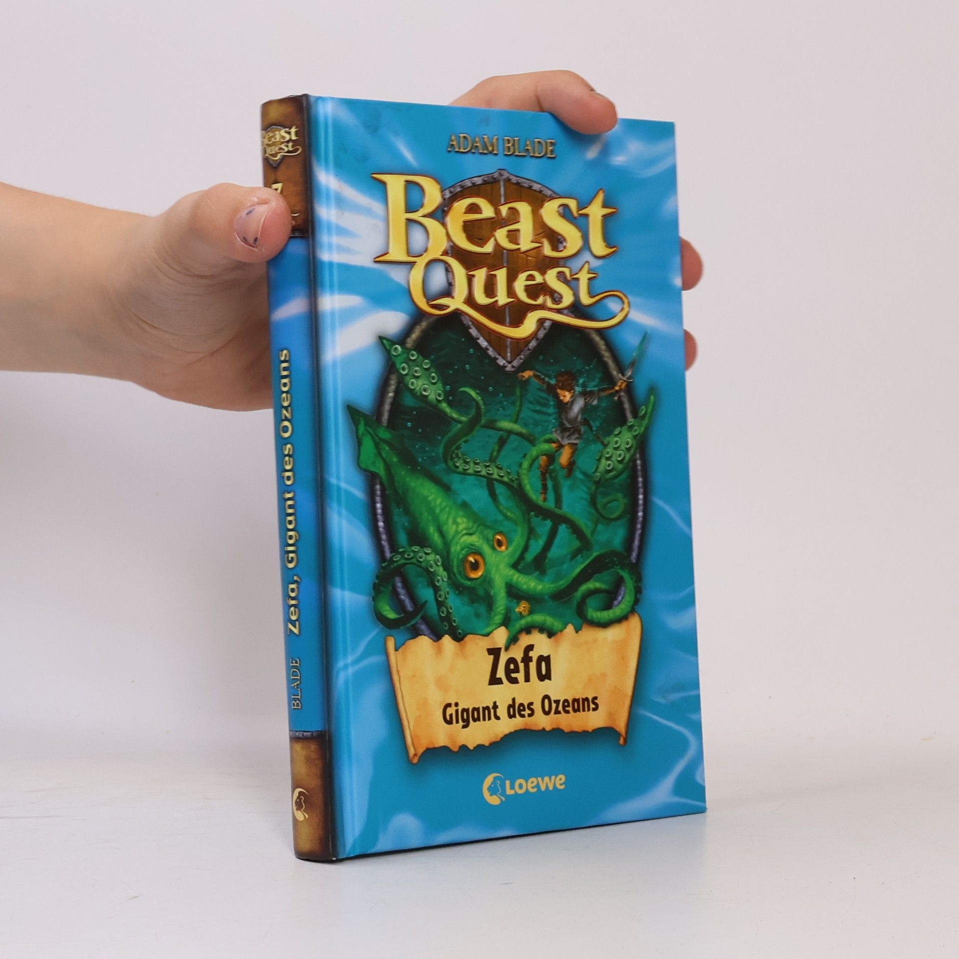 Adam Blade Beast Quest 7 - Zefa, Gigant des Ozeans