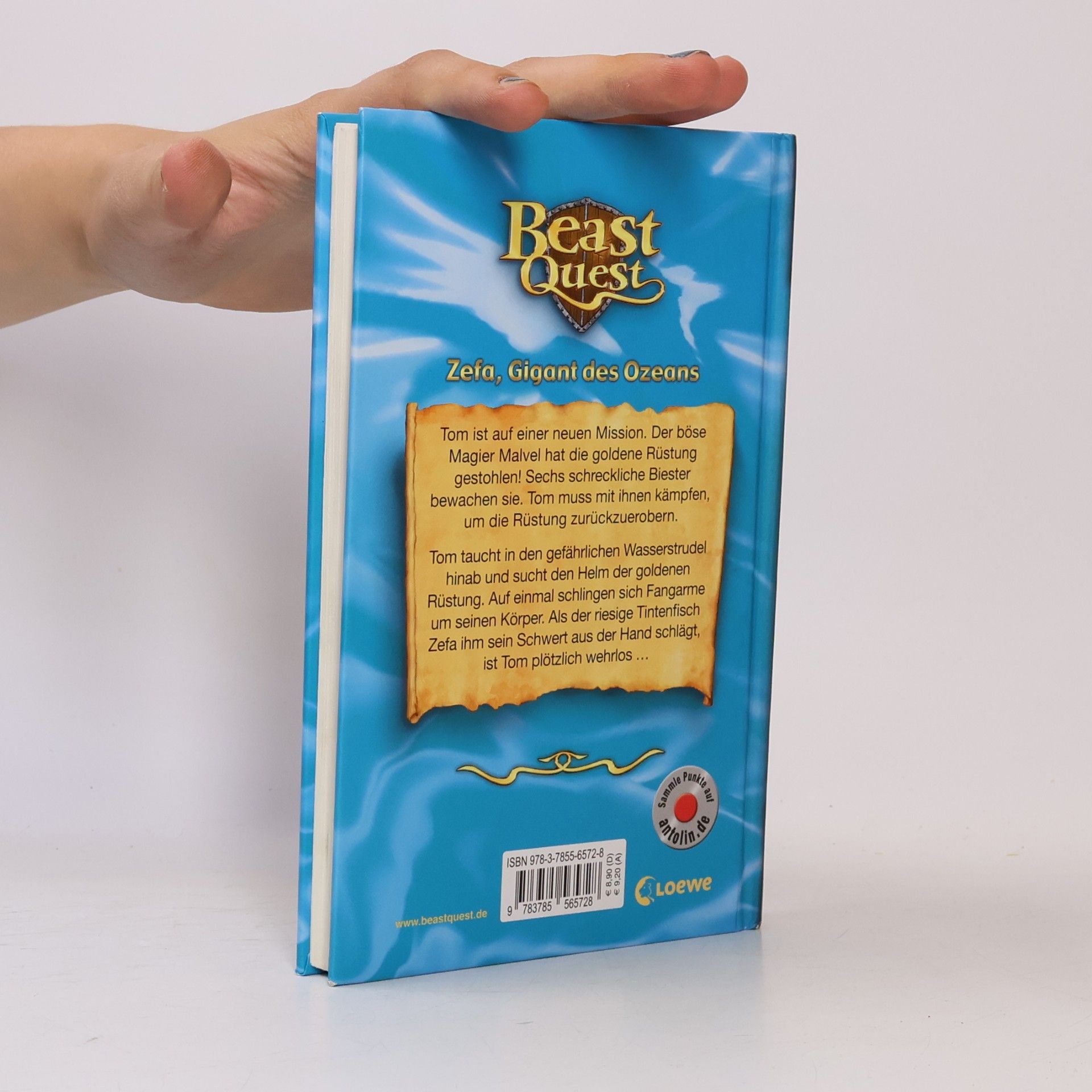 Adam Blade Beast Quest 7 - Zefa, Gigant des Ozeans