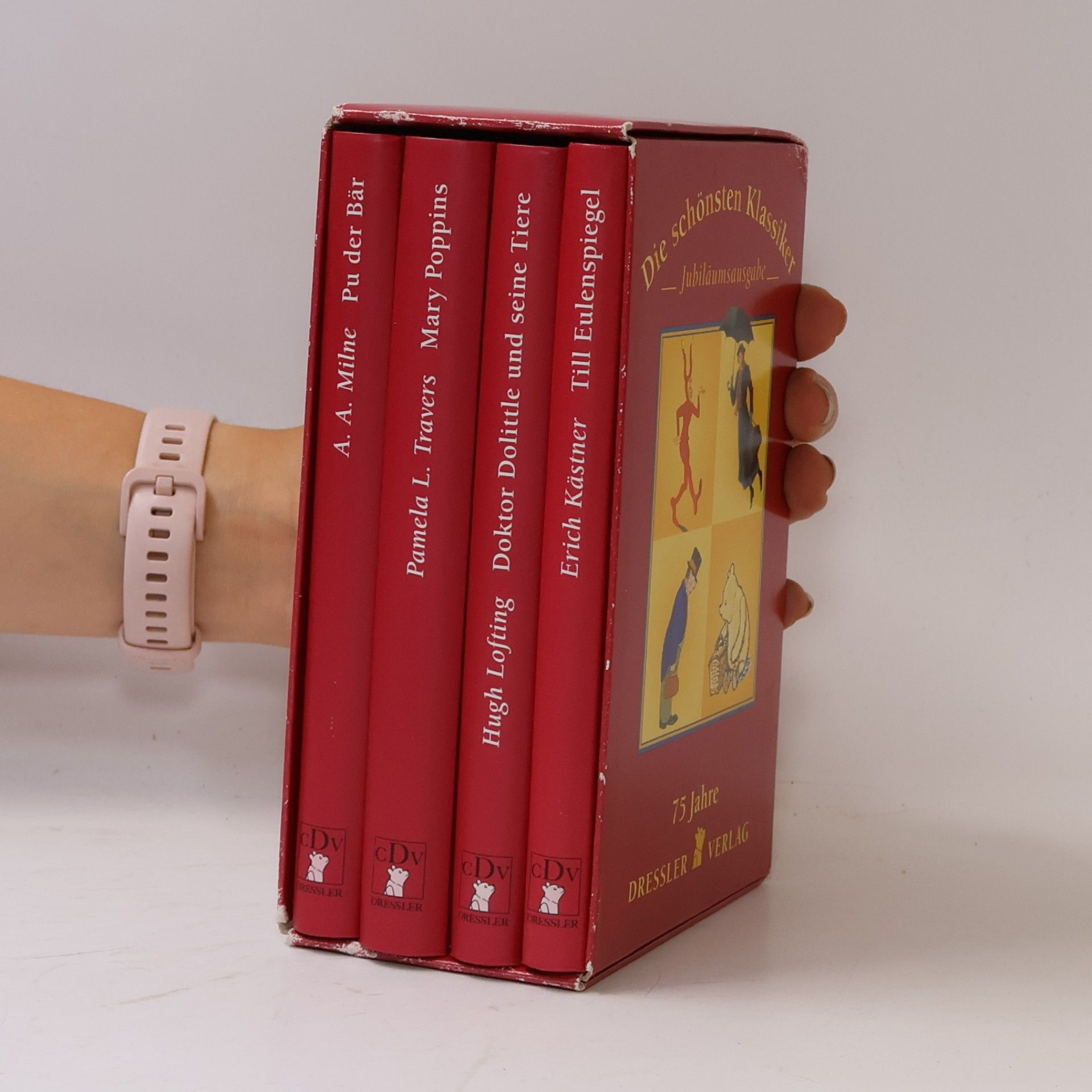 Hugh Lofting Die schönsten Klassiker. Till Eulenspiegel; Doktor Dolittle und seine Tiere; Mary Poppins; Pu der Bär. Jubiläums-Ausgabe 75 Jahre CDV