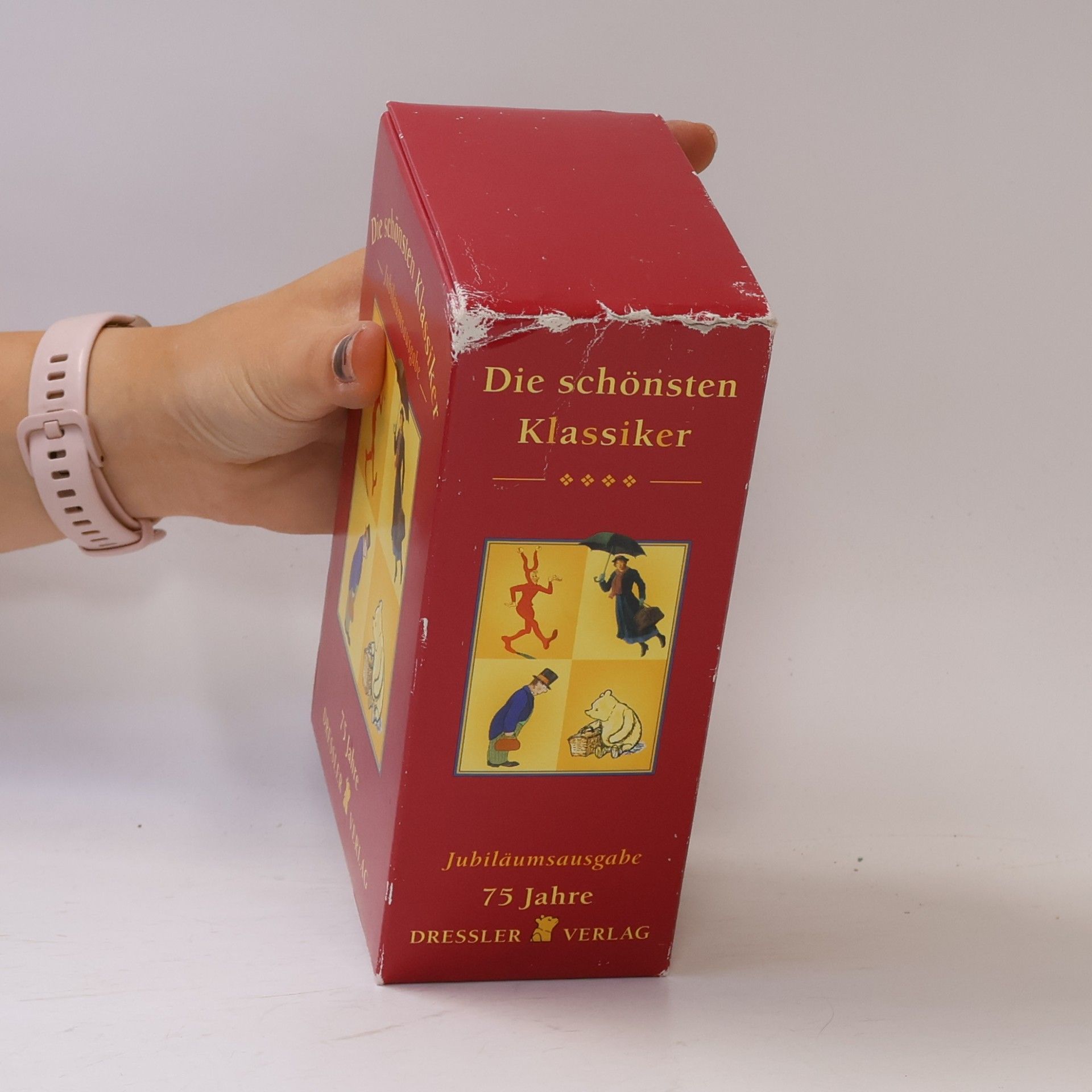 Erich Kästner Die schönsten Klassiker. Till Eulenspiegel; Doktor Dolittle und seine Tiere; Mary Poppins; Pu der Bär. Jubiläums-Ausgabe 75 Jahre CDV