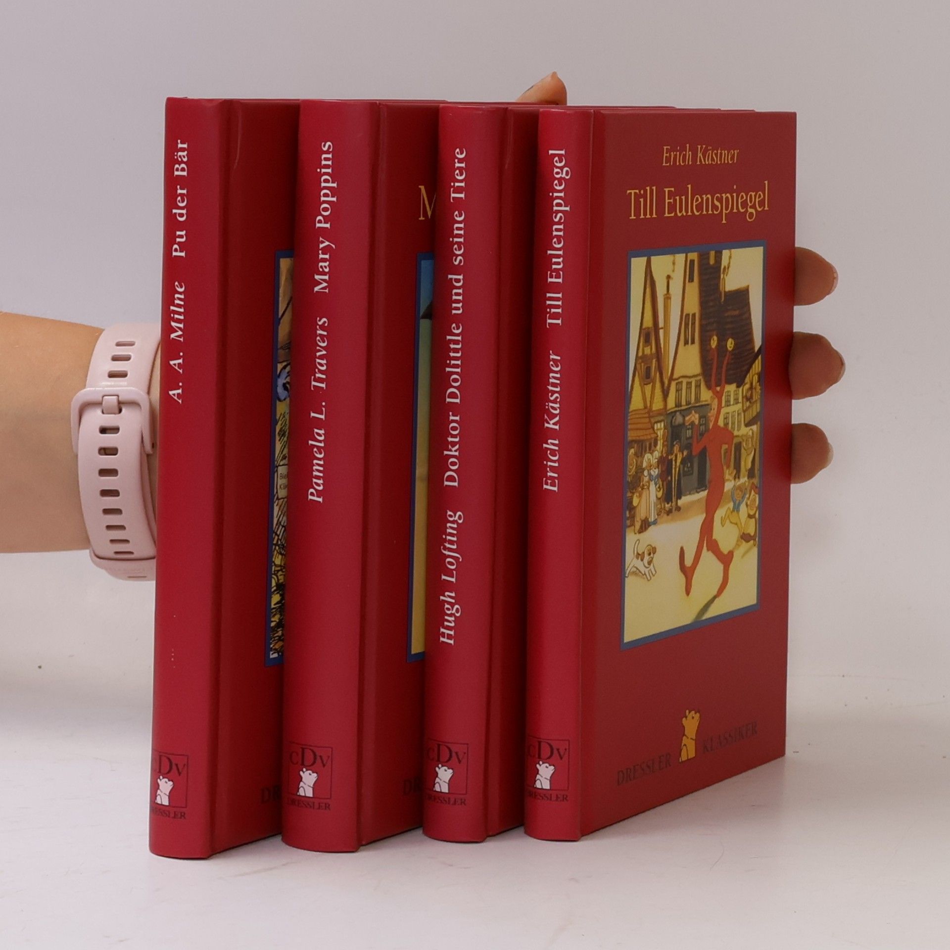 Erich Kästner Die schönsten Klassiker. Till Eulenspiegel; Doktor Dolittle und seine Tiere; Mary Poppins; Pu der Bär. Jubiläums-Ausgabe 75 Jahre CDV