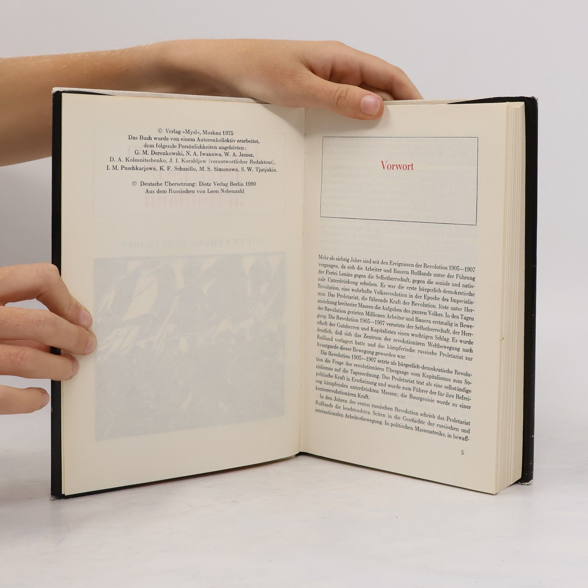 Autorenkollektiv Die Revolution 1905-1907 in Rußland