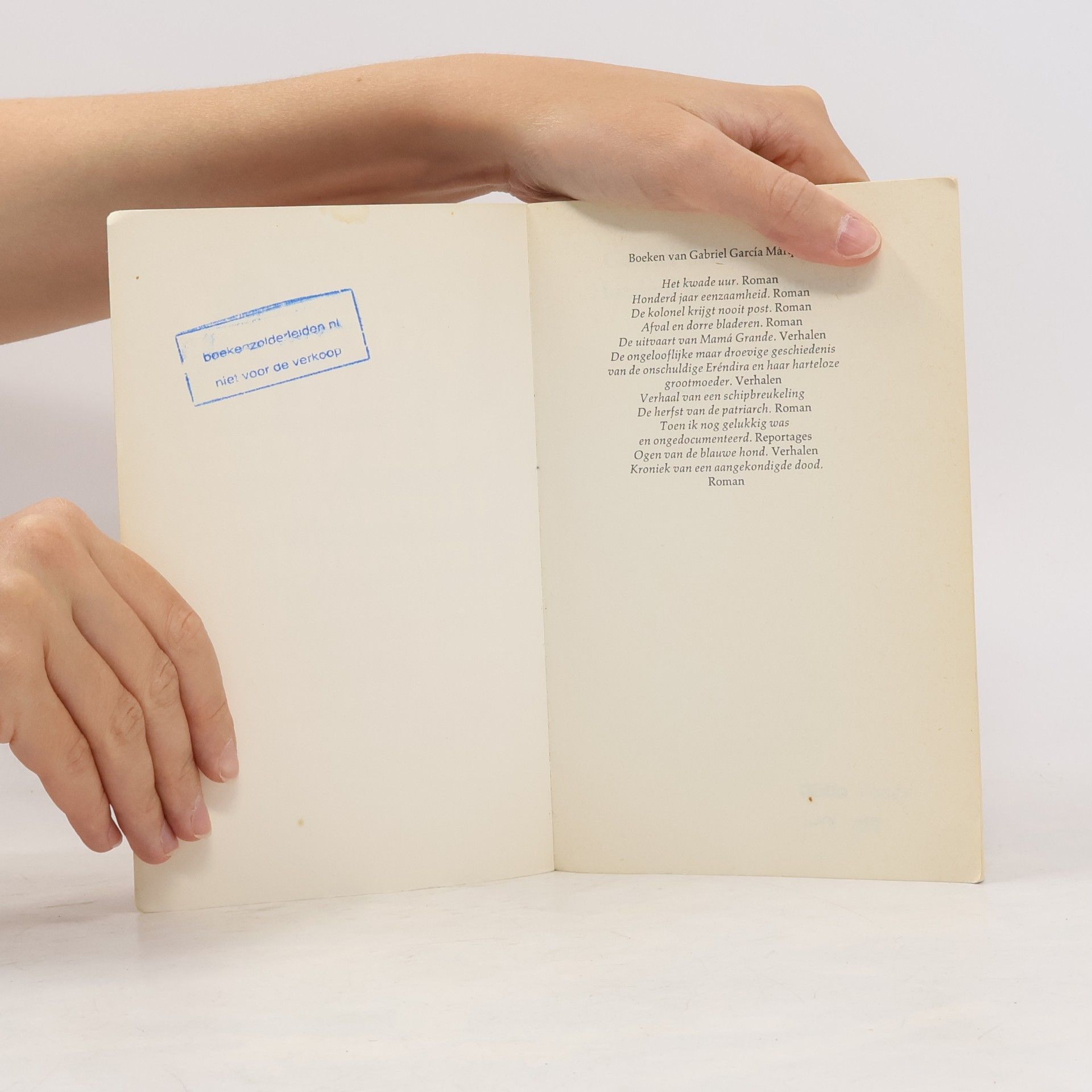 García Márquez, Gabriel Honderd jaar eenzaamheid