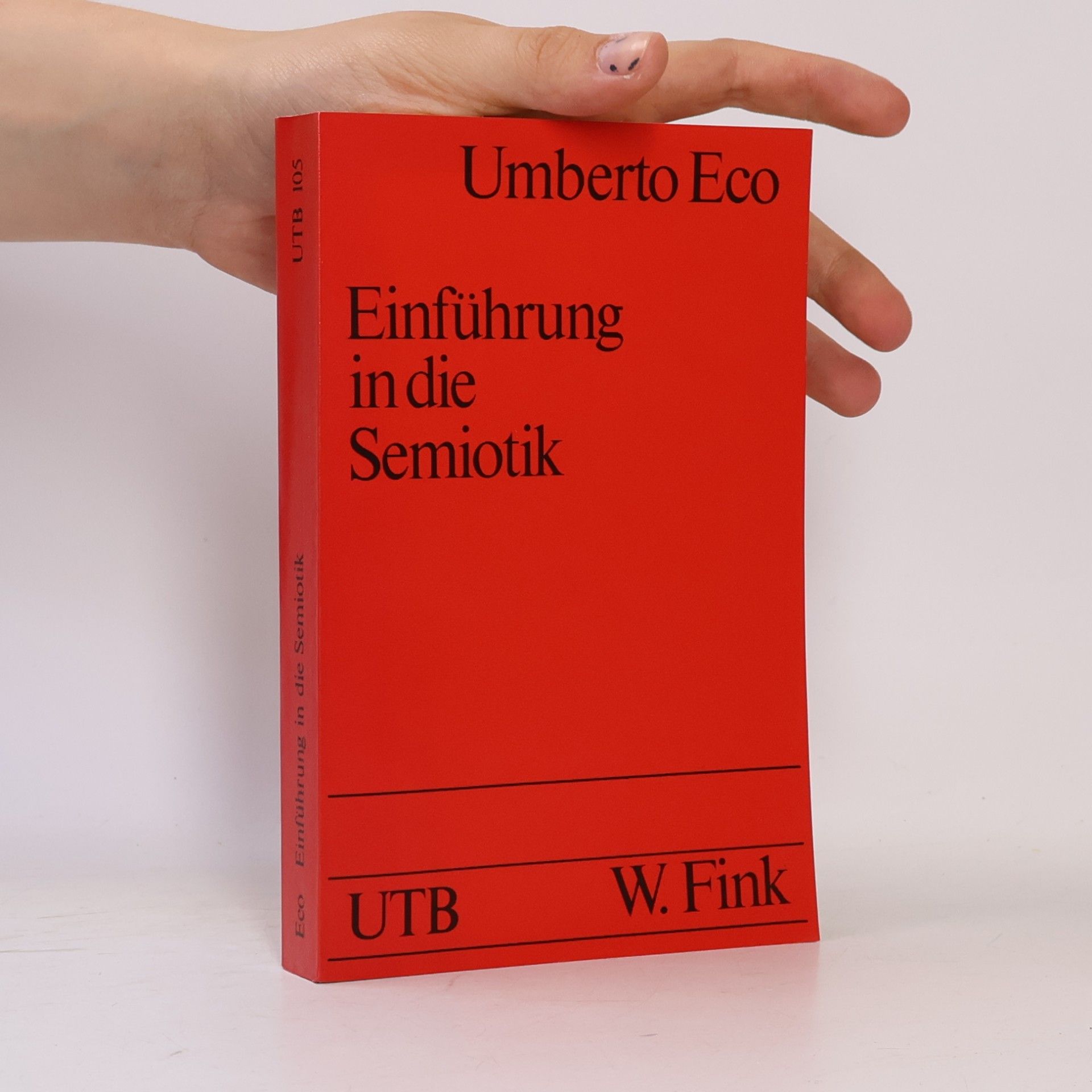 Umberto Eco Einführung in die Semiotik