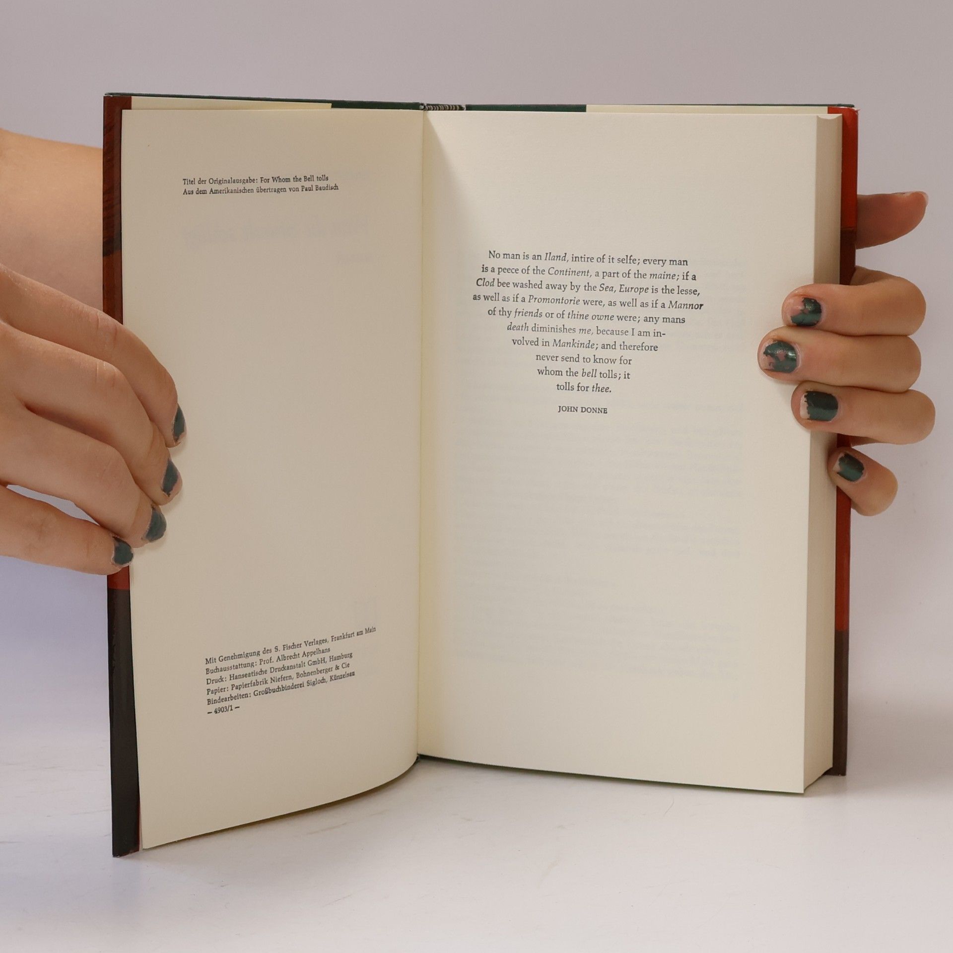 Ernest Hemingway Wem die Stunde schlägt