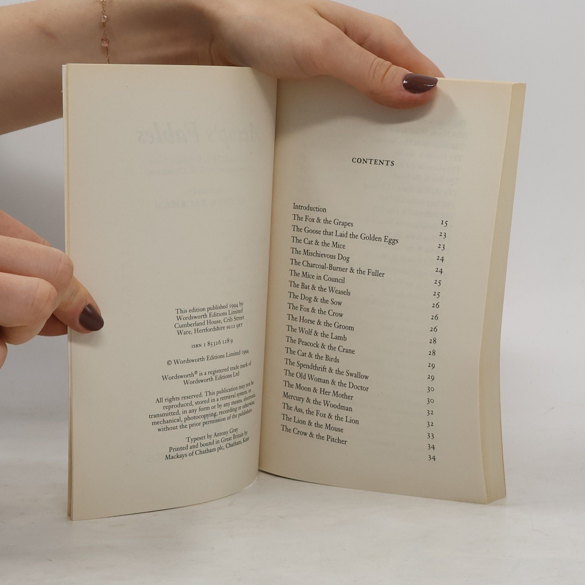 Ezop Aesop's Fables