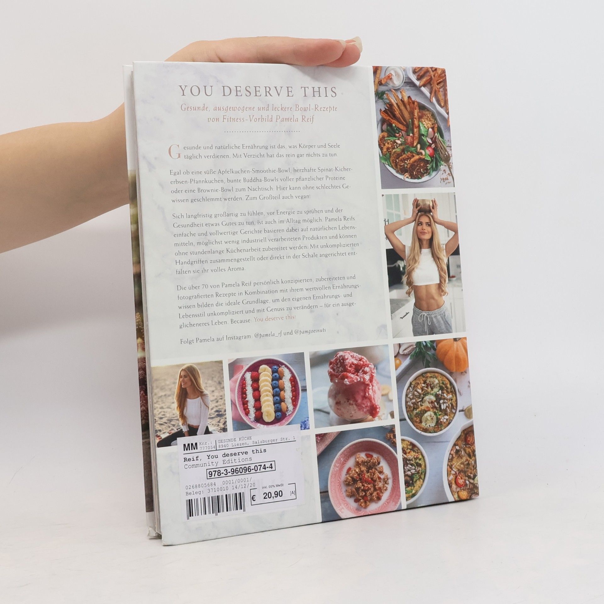 Pamela Reif You deserve this - Bowl-Kochbuch