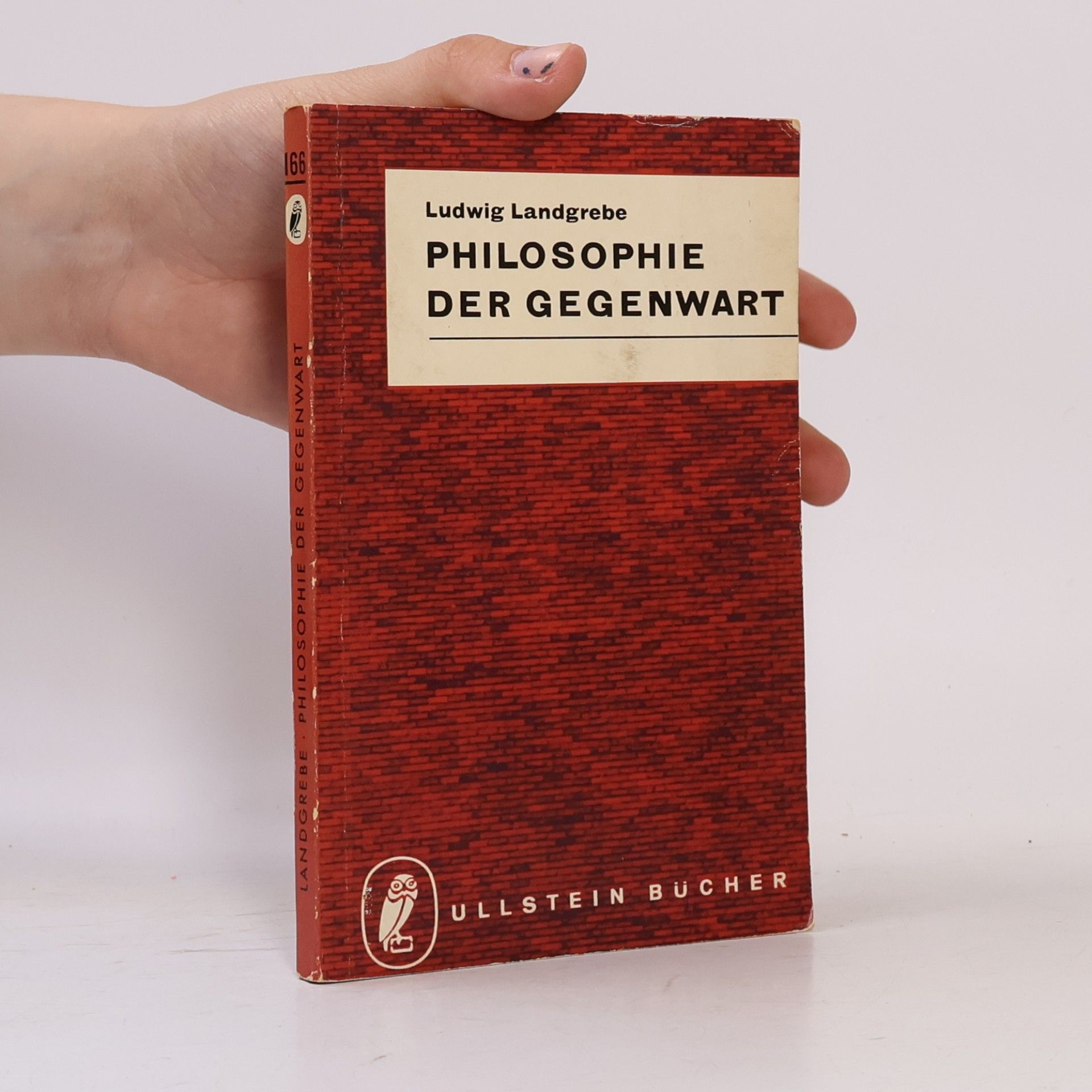 Ludwig Landgrebe Philosophie der Gegenwart