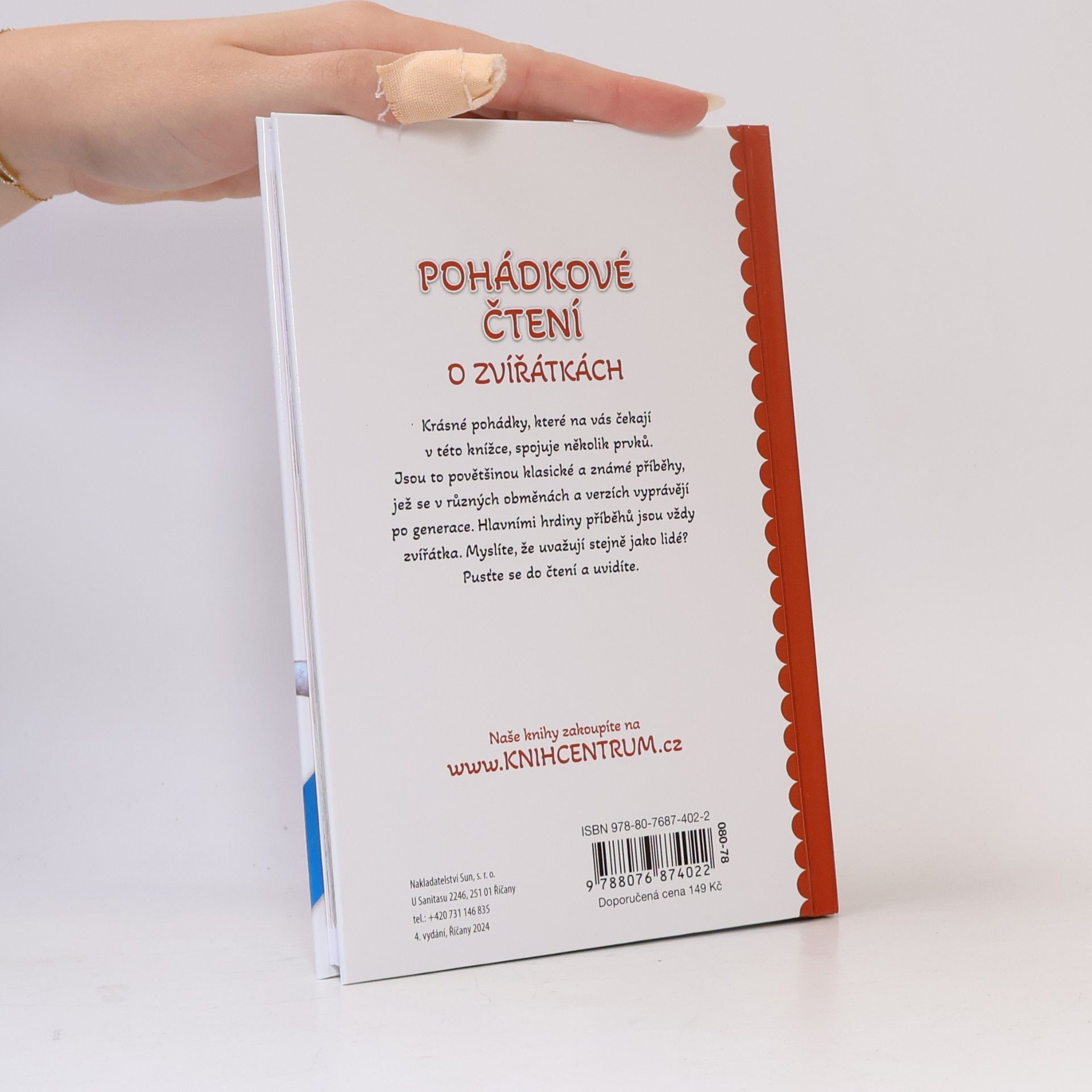 Nakladatelství SUN s.r.o Pohádkové čtení o zvířátkách