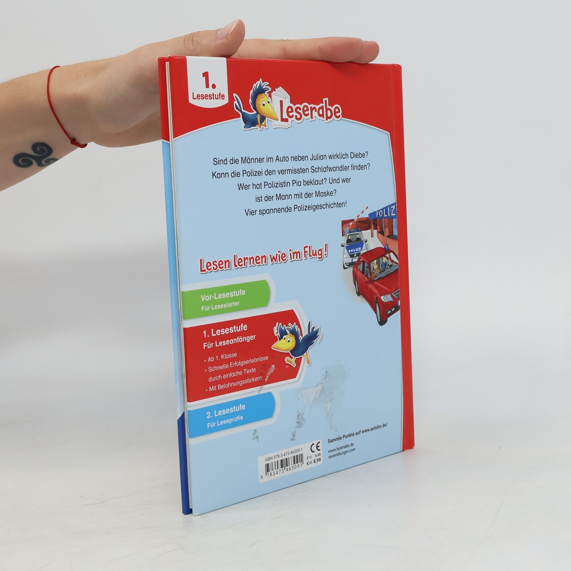 Katja Reider Polizeigeschichten - Leserabe 1. Klasse - Erstlesebuch für Kinder ab 6 Jahren