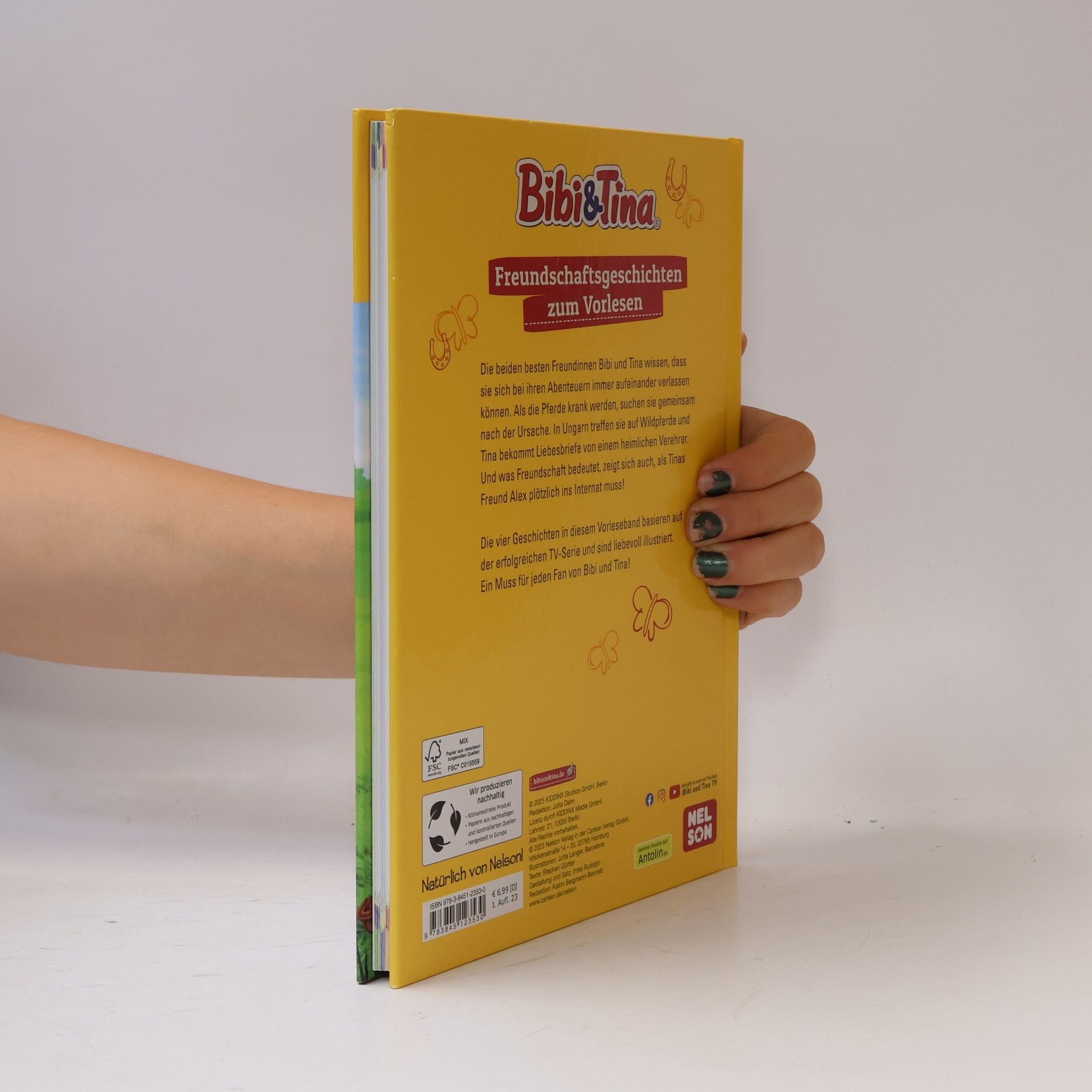 Autorenkollektiv Bibi und Tina: Freundschaftsgeschichten zum Vorlesen