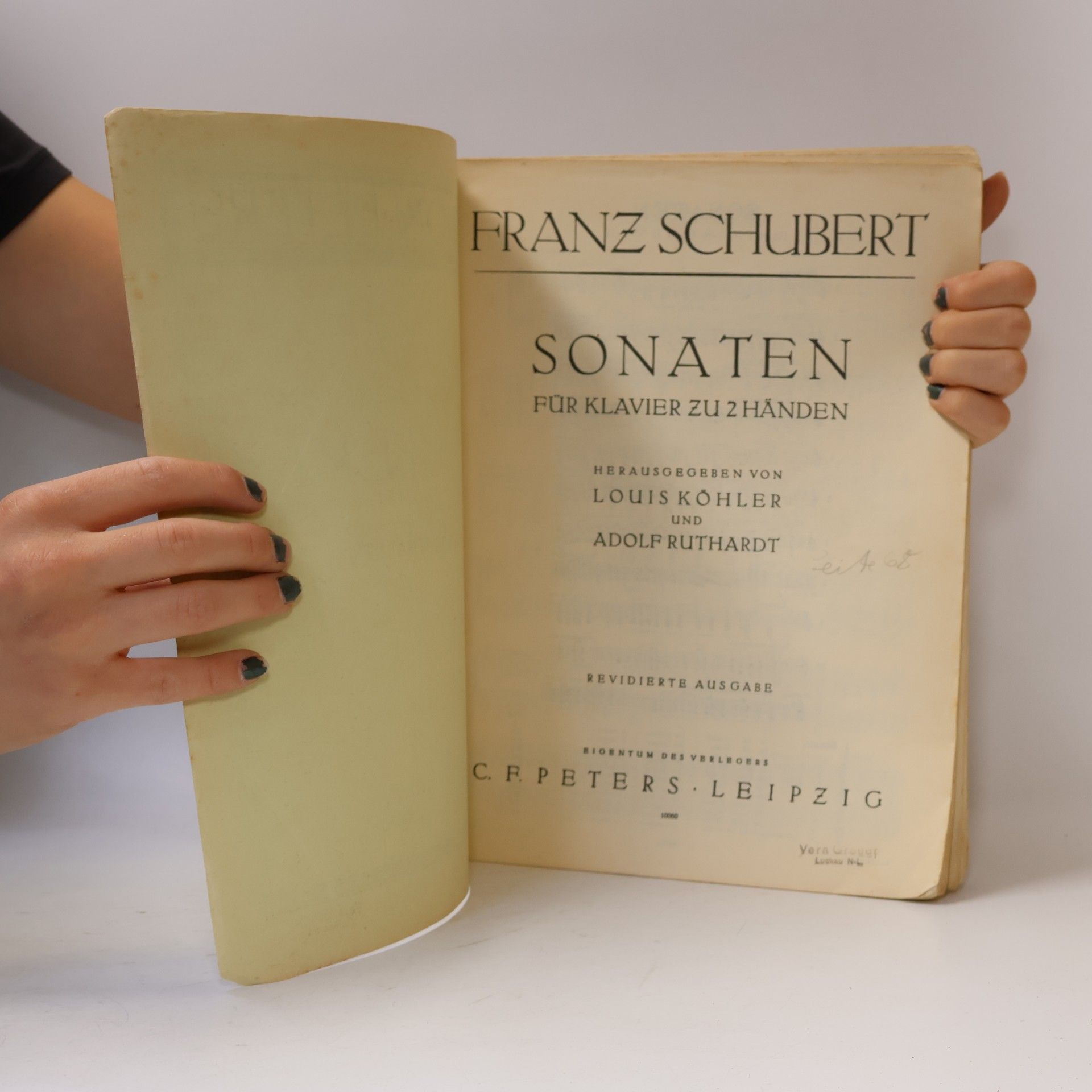 Louis Köhler Schubert Sonaten 1
