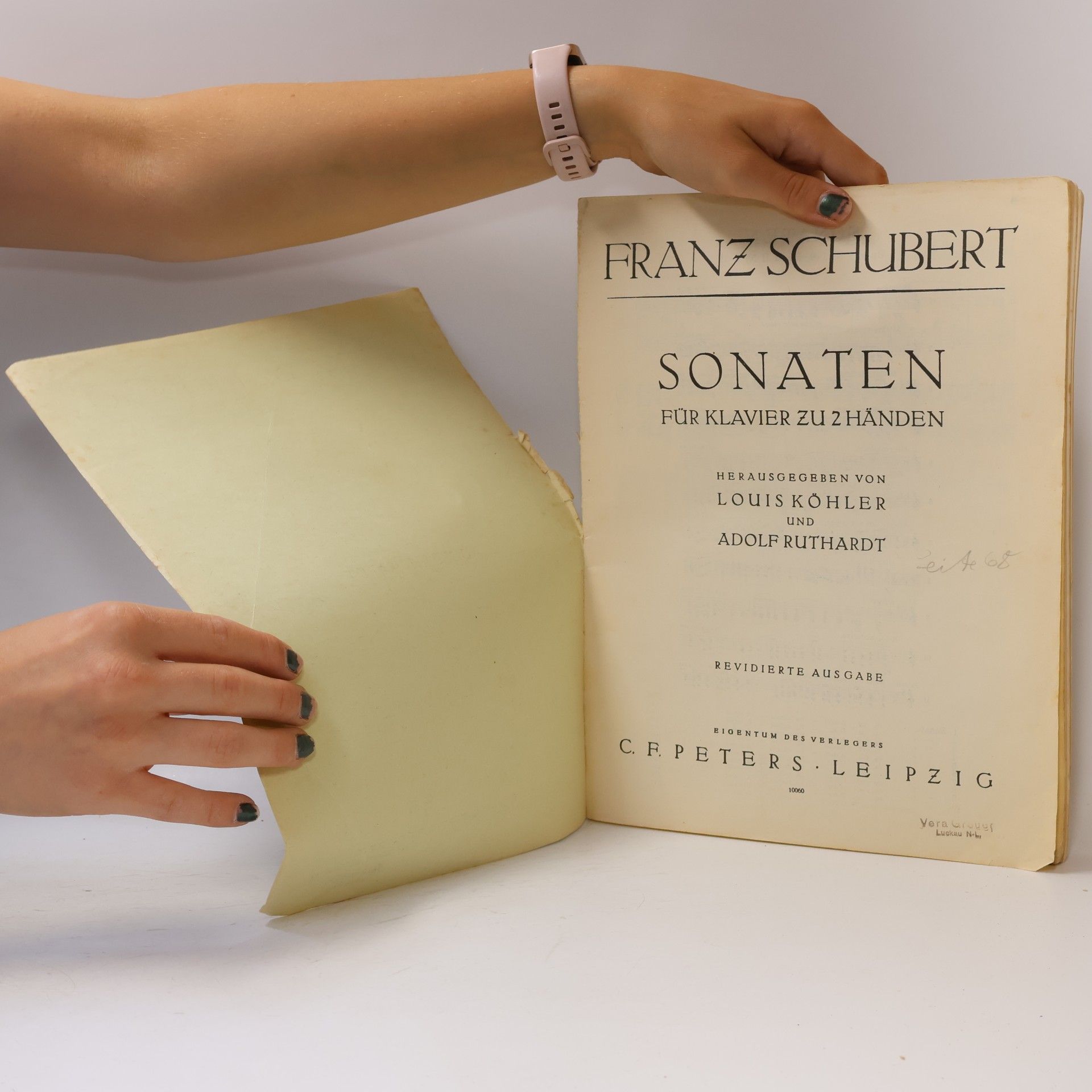 Louis Köhler Schubert Sonaten 1