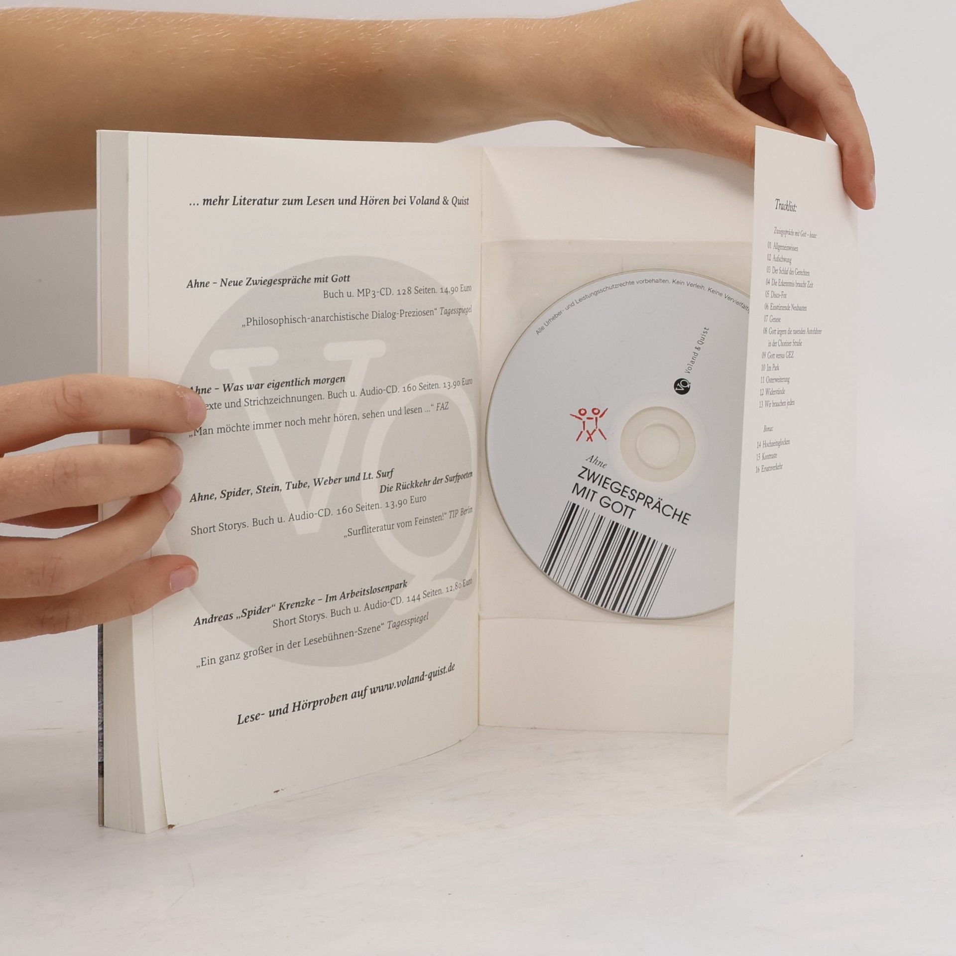 Ahne Zwiegespräche mit Gott, m. Audio-CD