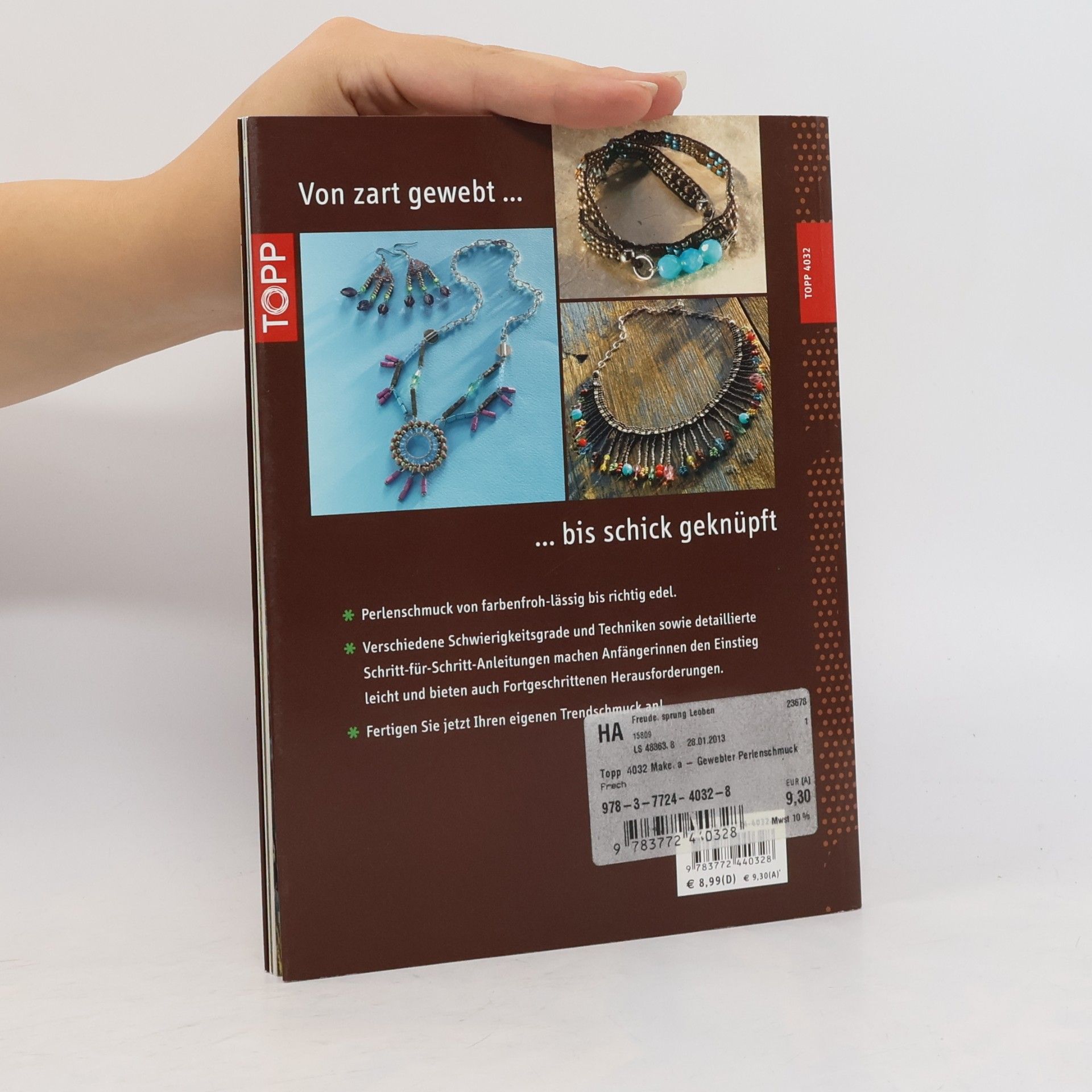 Elke Eder Makena Gewebter Perlenschmuck