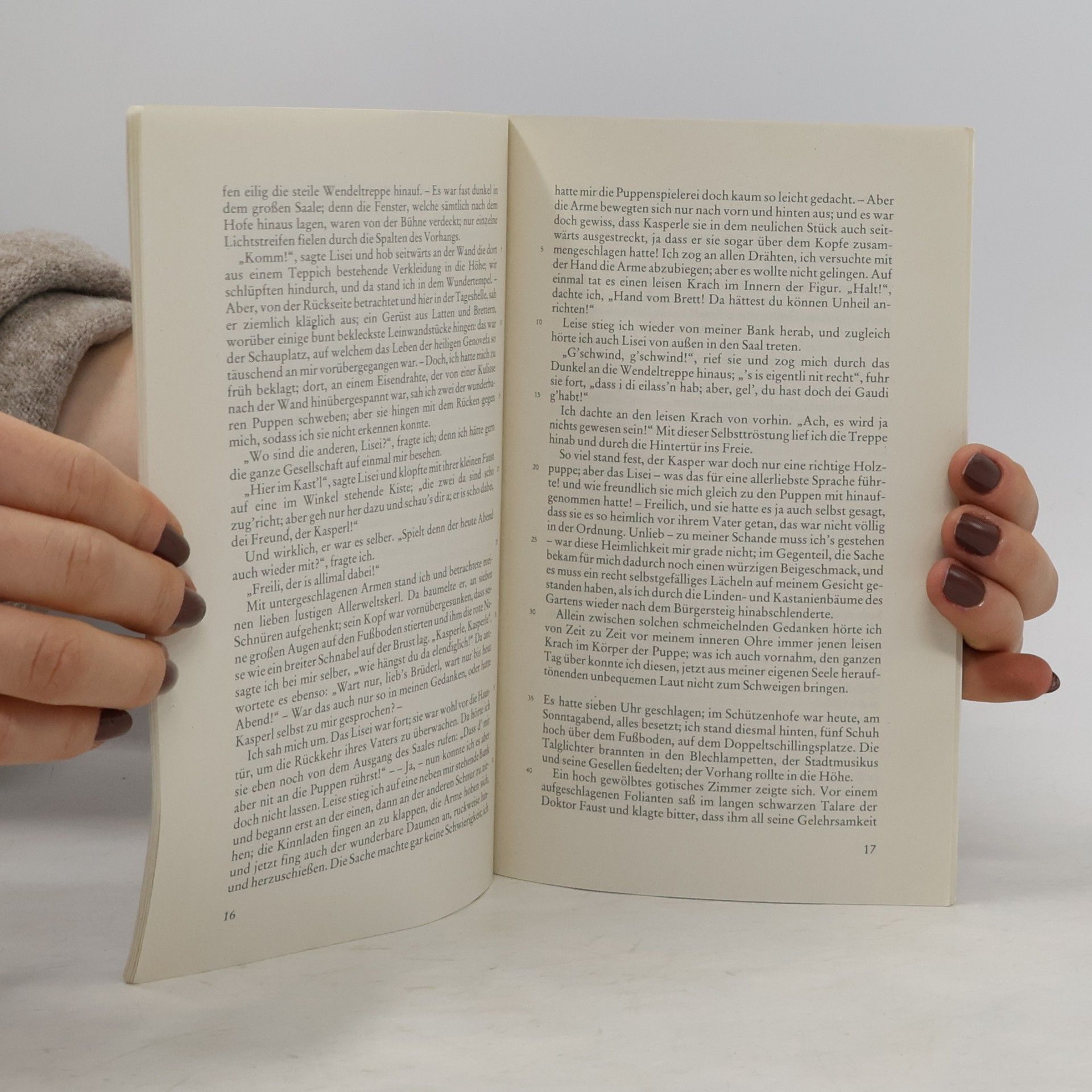 Theodor Storm Pole Poppenspäler : Novelle