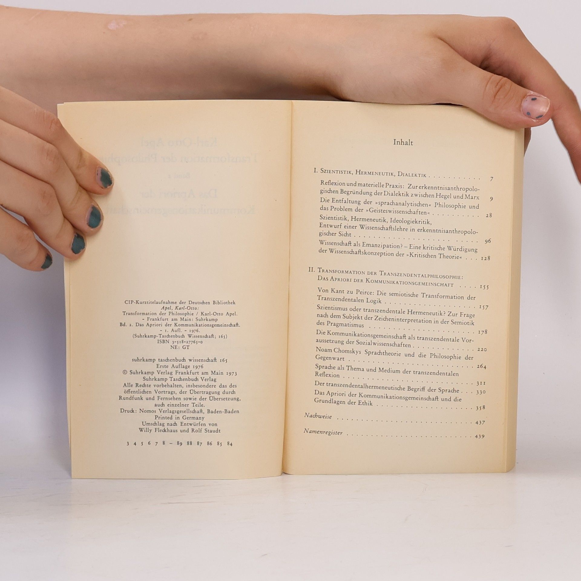 Karl-Otto Apel Transformation der Philosphie 2