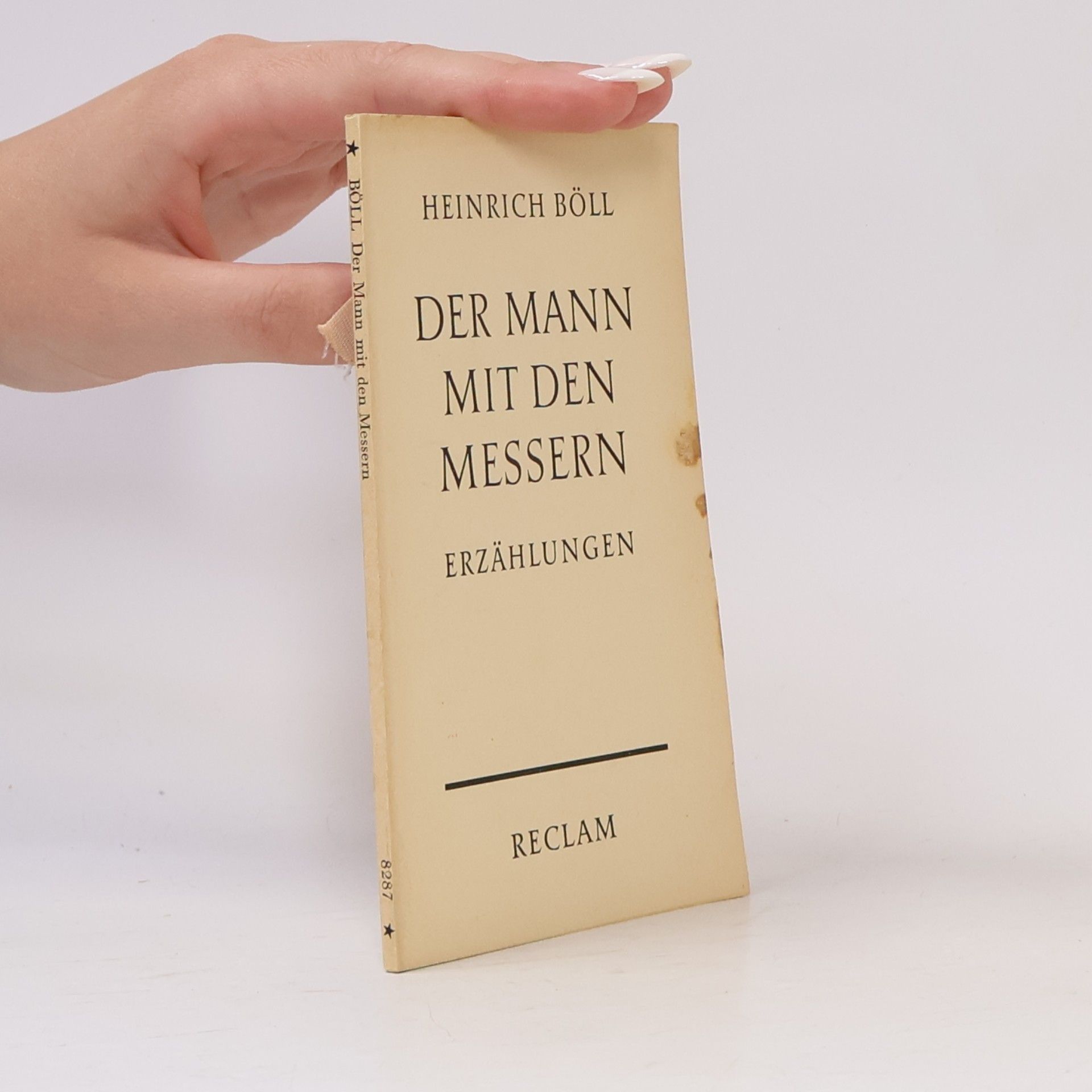 Heinrich Böll Der Mann mit den Messern