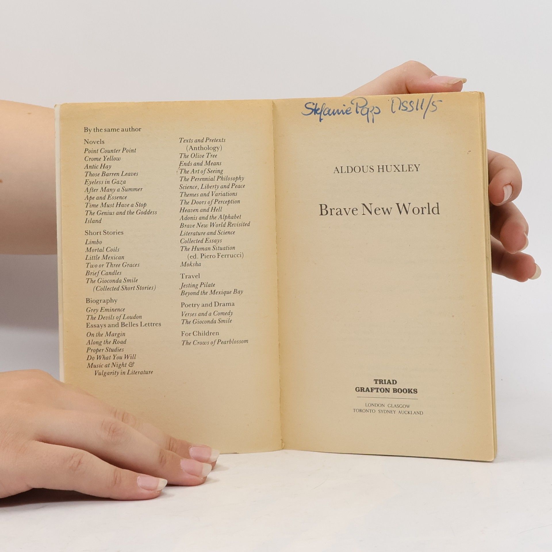 Aldous Huxley Brave new world