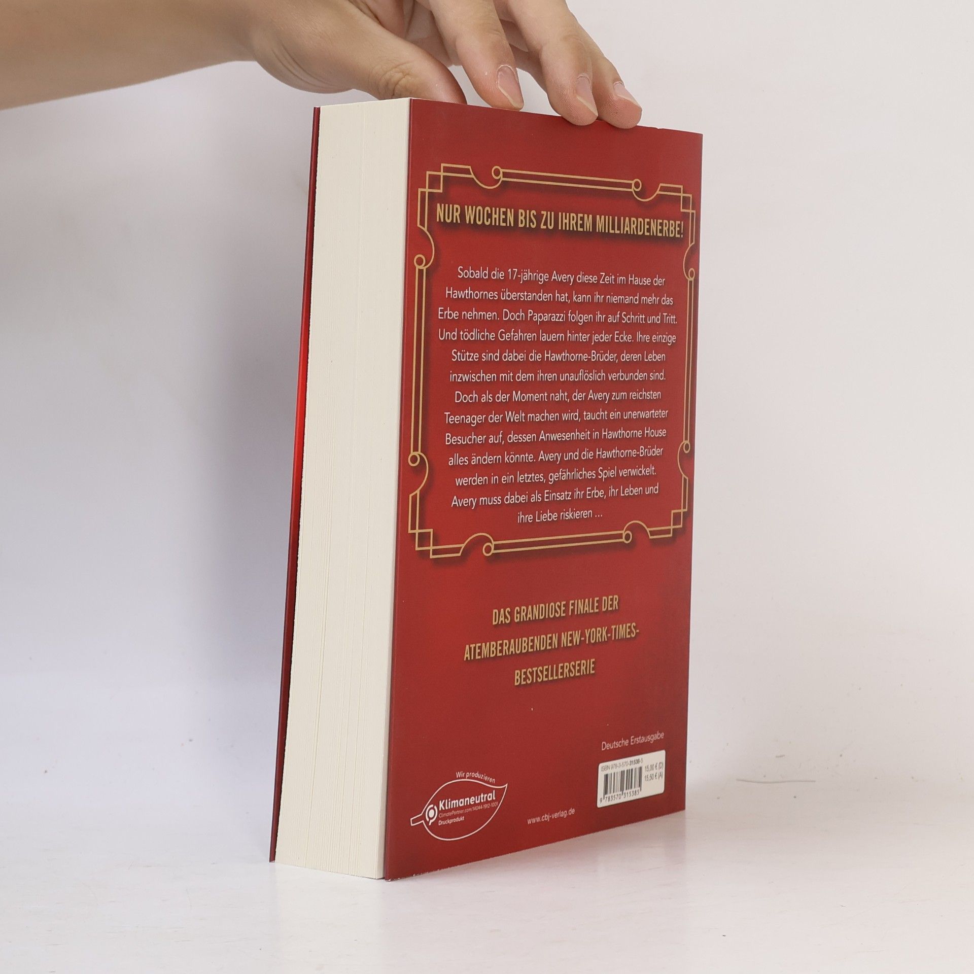 Jennifer Lynn Barnes The Inheritance Games. Der letzte Schachzug