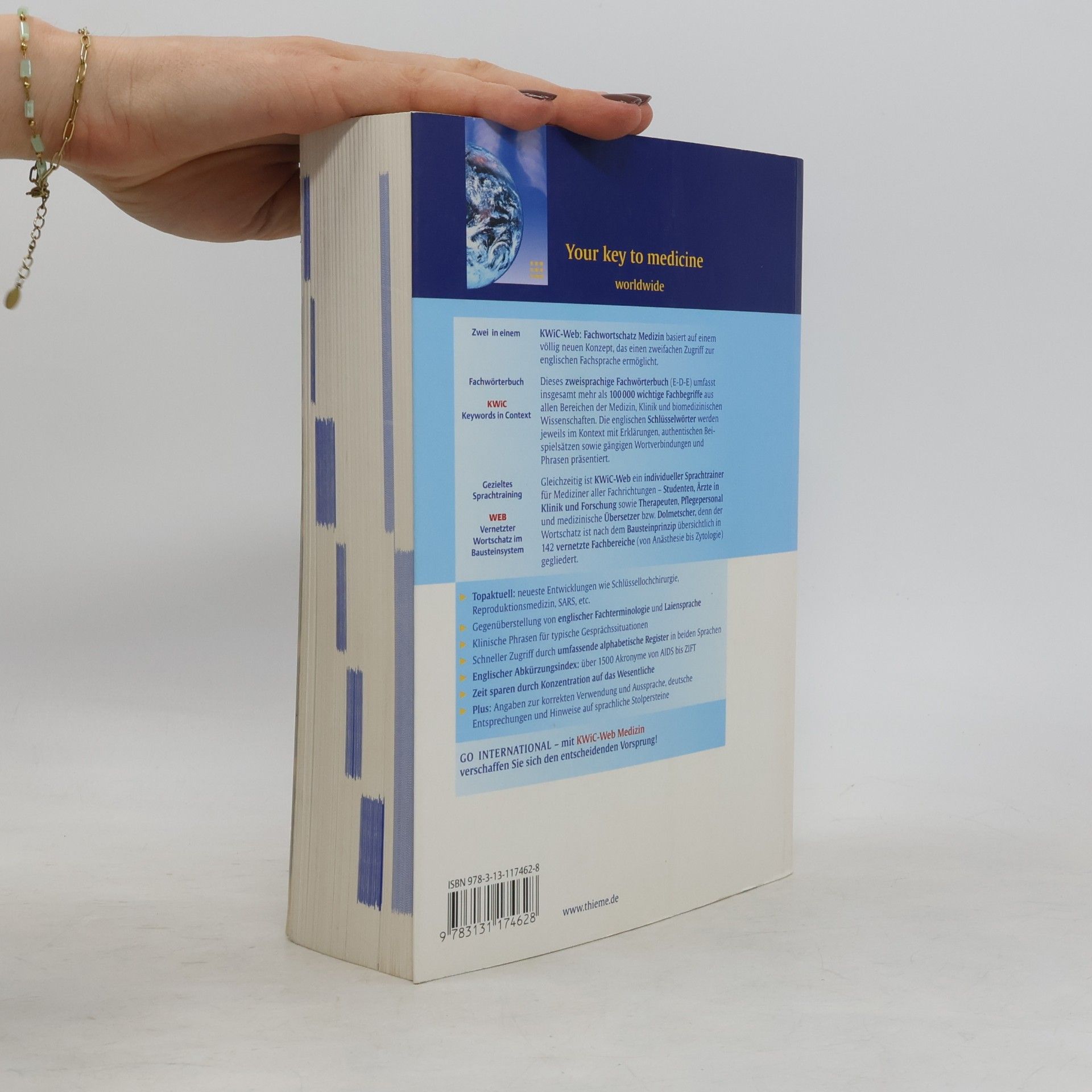 Ingrid Friedbichler KWiC-Web Fachwortschatz Medizin, Englisch