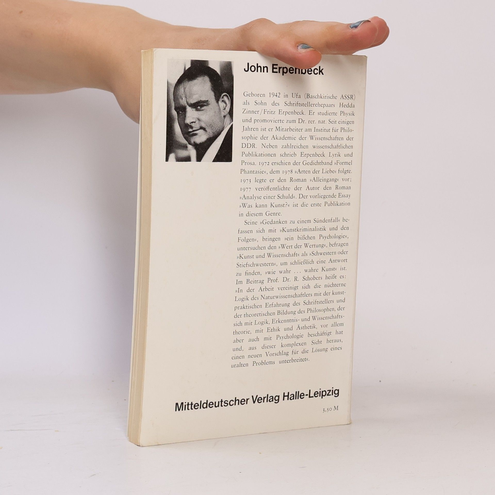 John Erpenbeck Was kann Kunst?