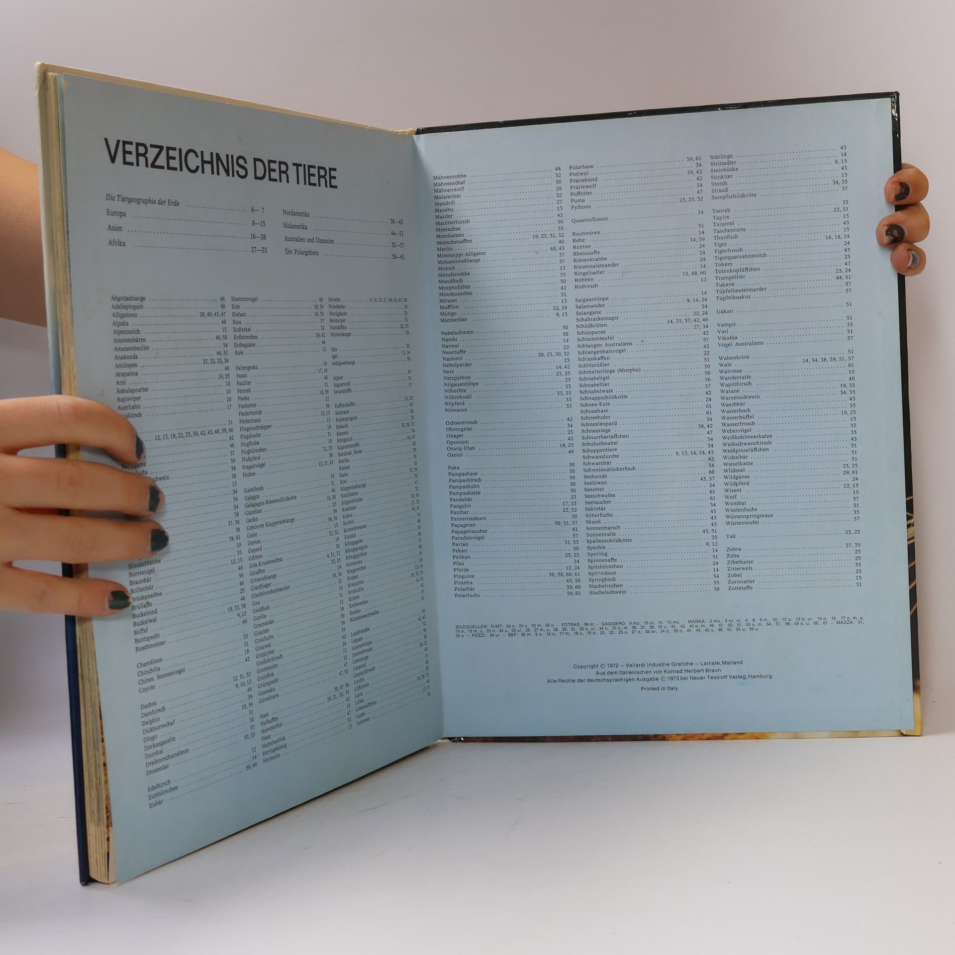 Autorenkollektiv Der große Welt-Tieratlas