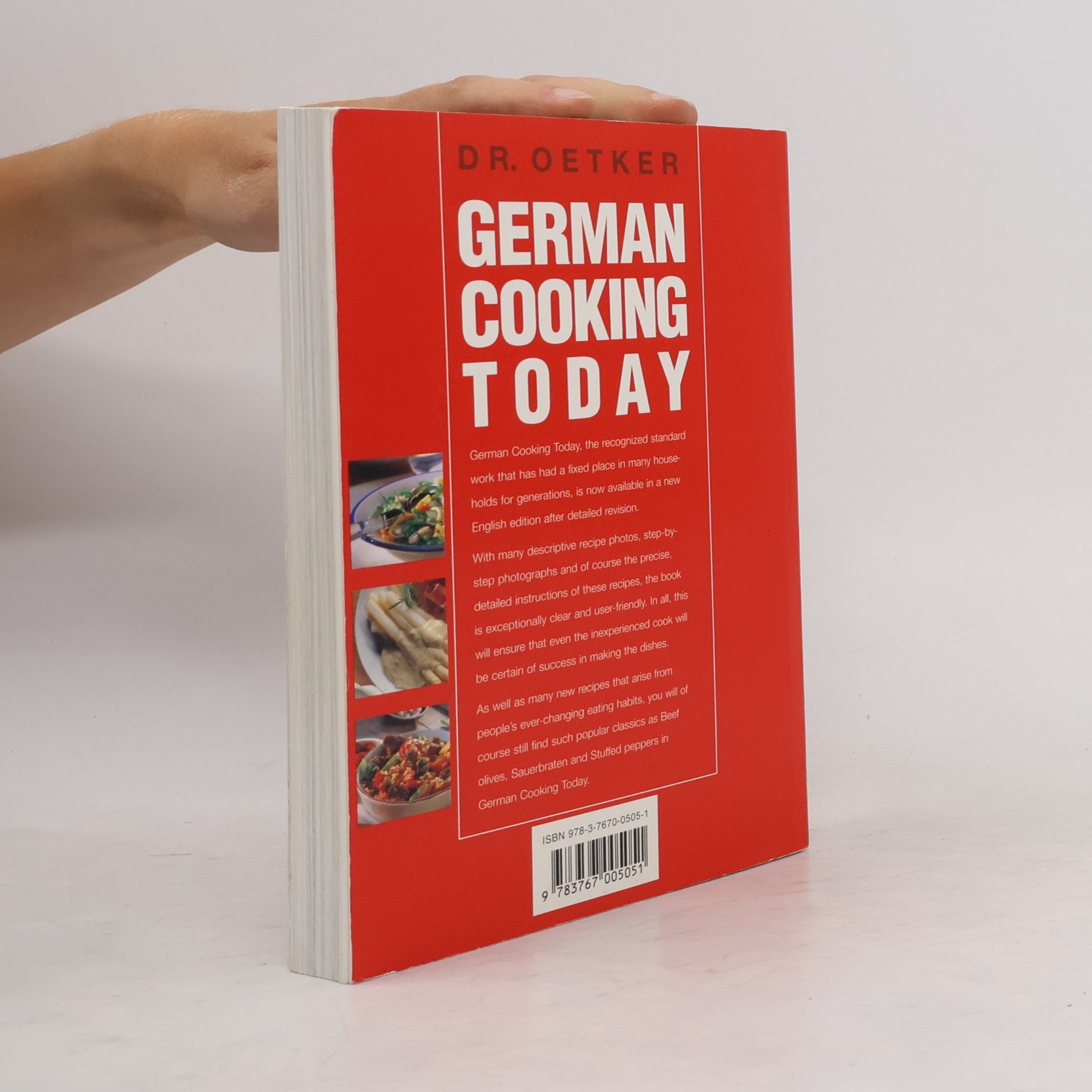 Sabine Puppe Dr. Oetker - German Cooking Today - Reiseausgabe
